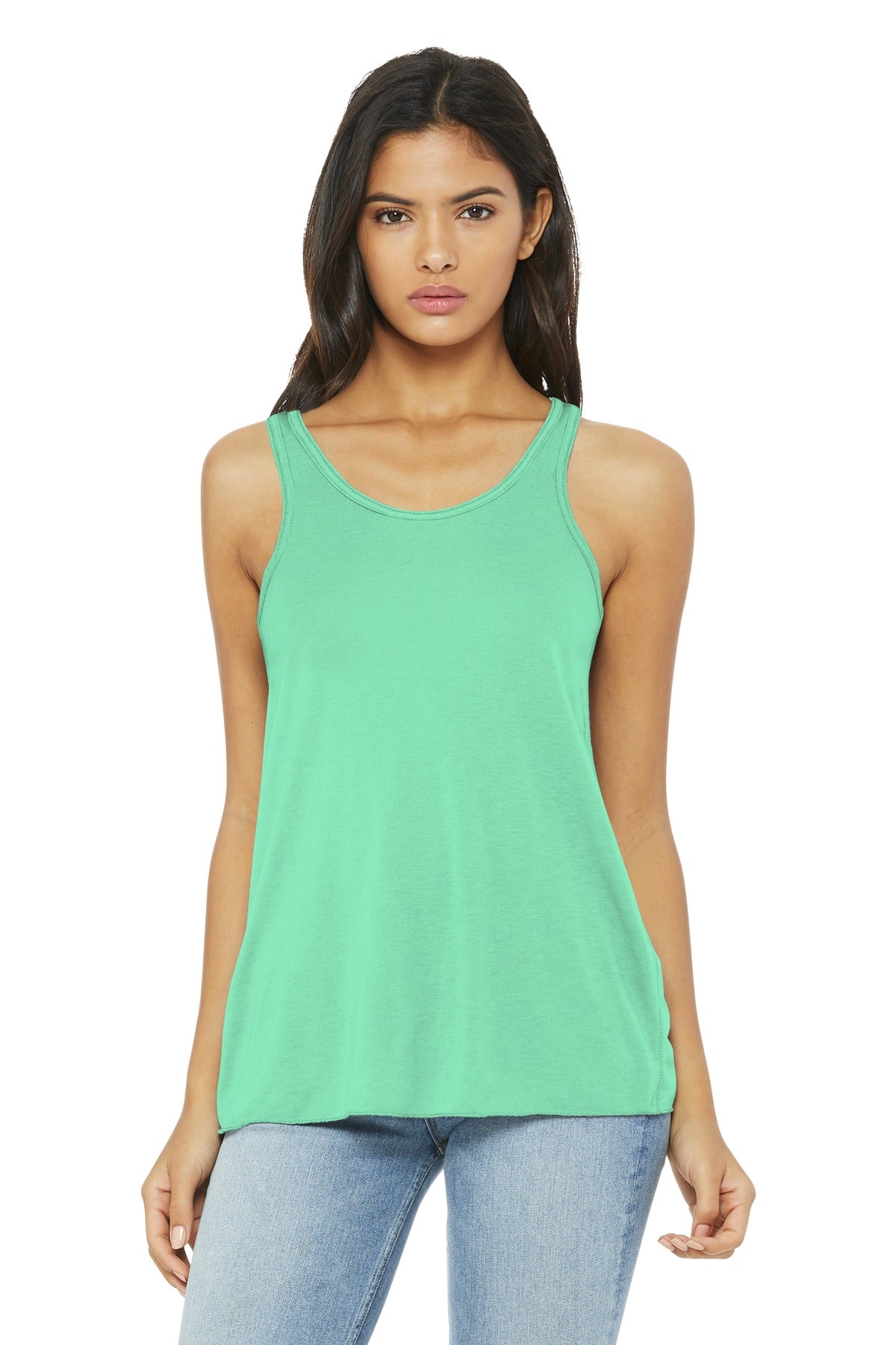 BELLA+CANVAS® Women's Flowy Racerback Tank (CORE COLORS)