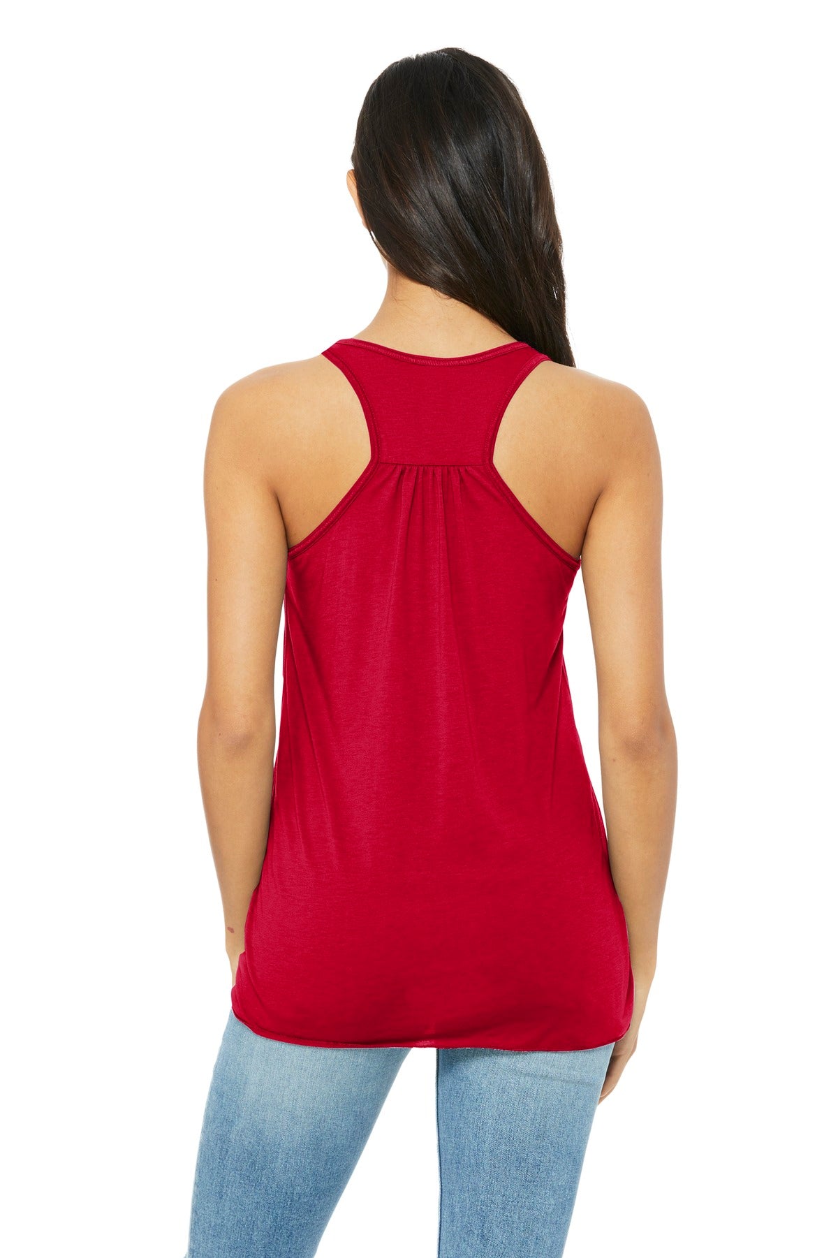 BELLA+CANVAS® Women's Flowy Racerback Tank (CORE COLORS)