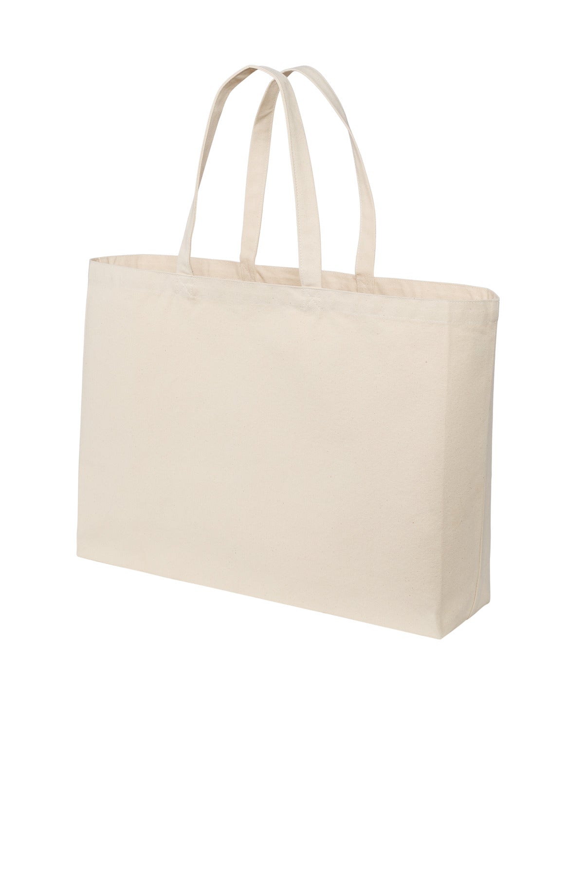 Port Authority® Cotton Canvas Jumbo Tote