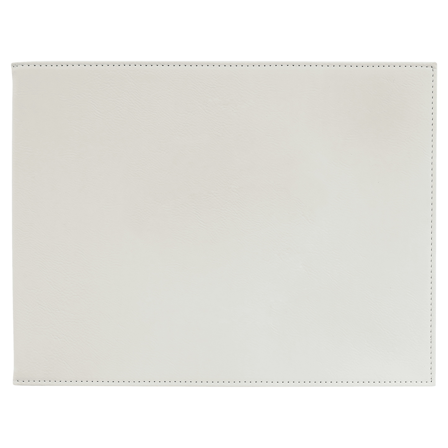 White Laserable Leatherette Certificate Holder 9" x 12"