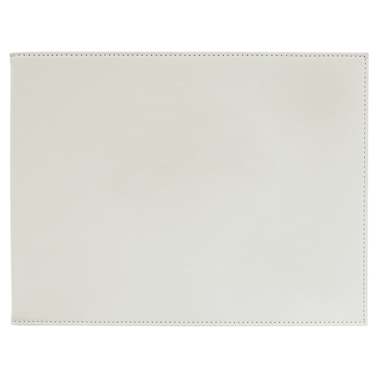 White Laserable Leatherette Certificate Holder 9" x 12"