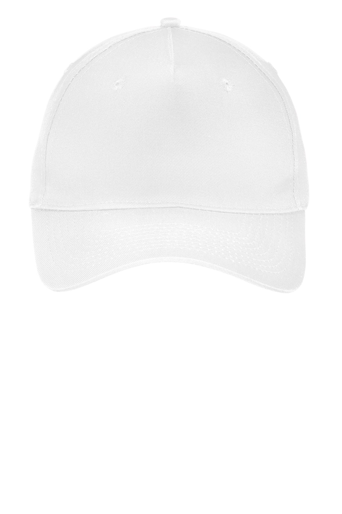 Port & Company®Five-Panel Twill Cap