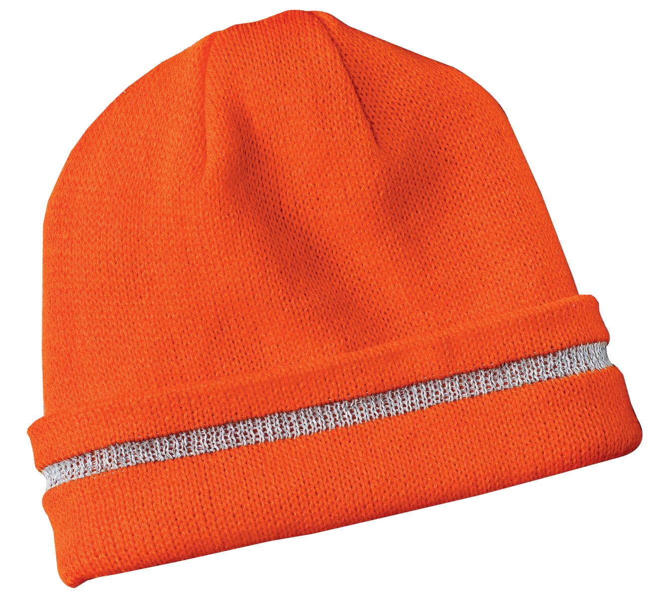 CornerStone® - Enhanced Visibility Beanie with Reflective Stripe