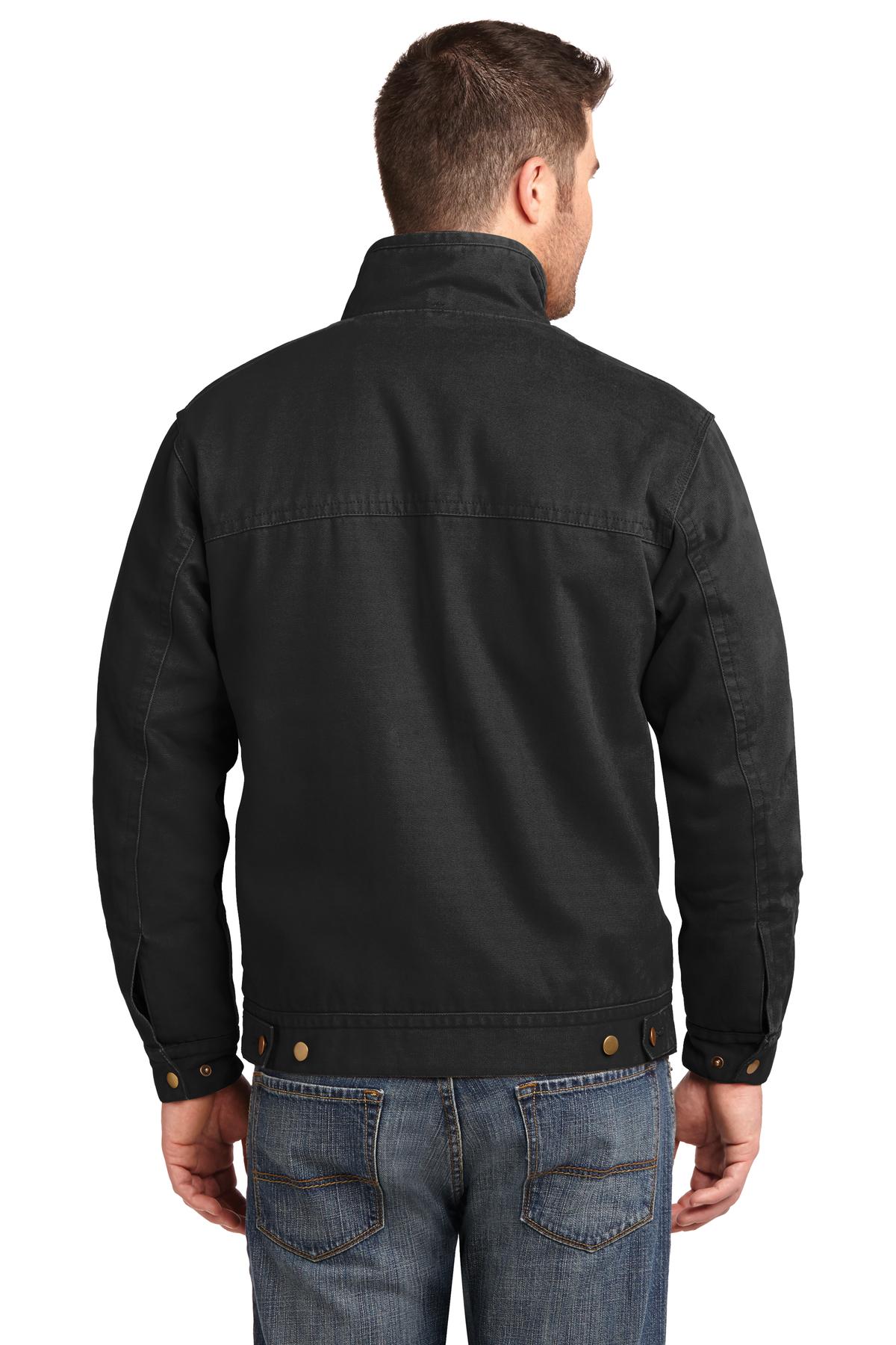 CornerStone® Washed Duck Cloth Flannel-Lined Work Jacket