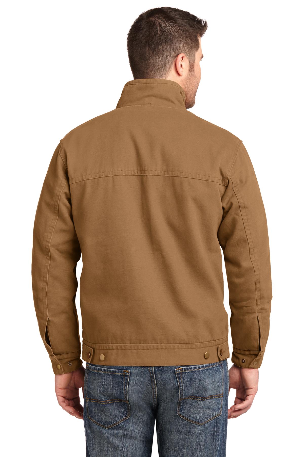 CornerStone® Washed Duck Cloth Flannel-Lined Work Jacket