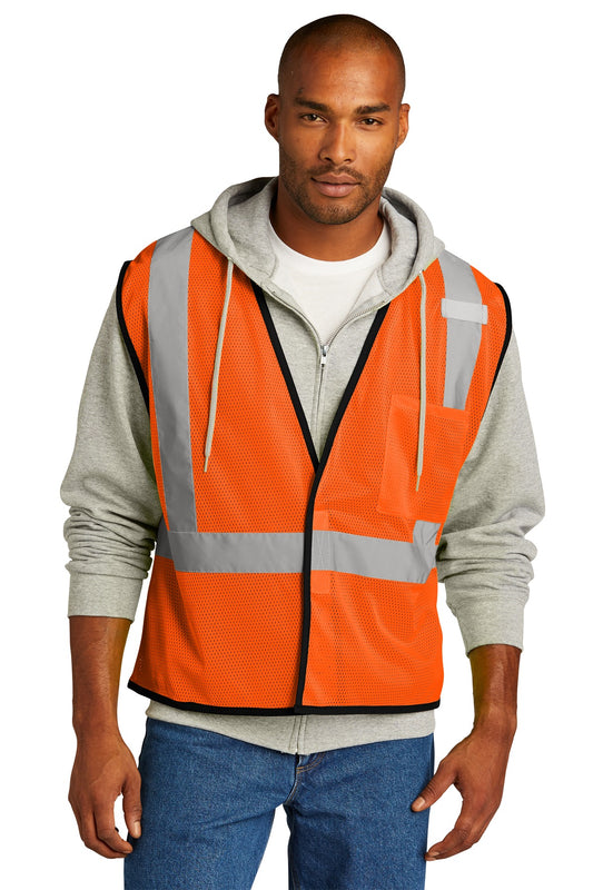 CornerStone® ANSI 107 Class 2 Economy Mesh One-Pocket Vest
