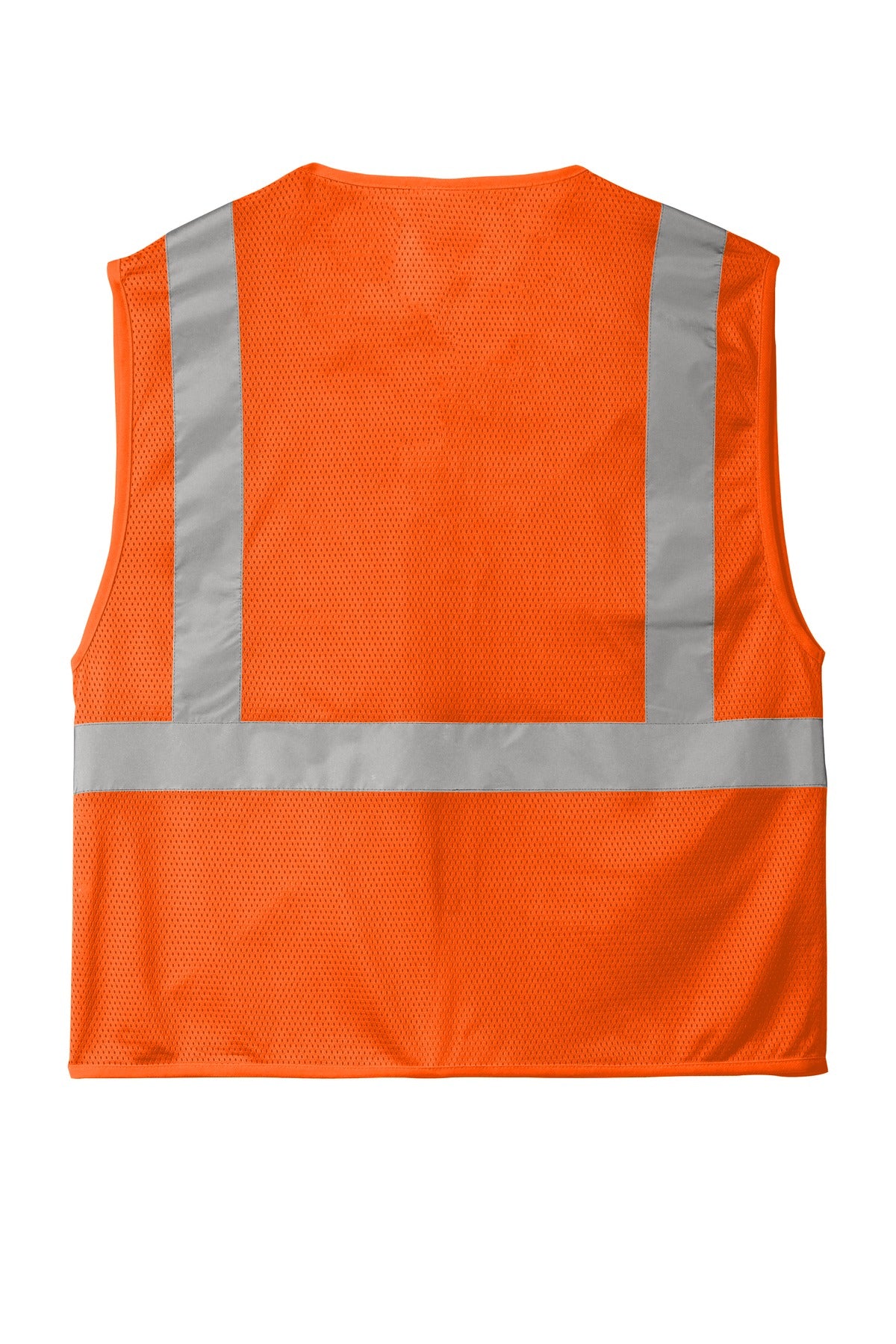 CornerStone® ANSI 107 Class 2 Economy Mesh Zippered Vest