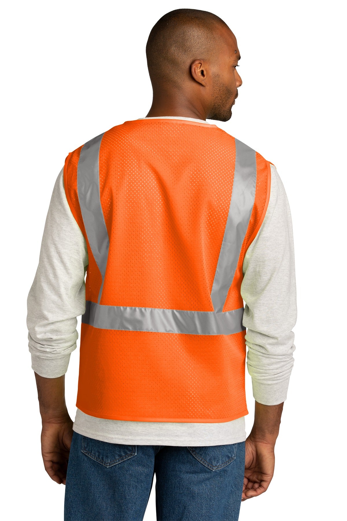 CornerStone® ANSI 107 Class 2 Mesh Zippered Vest