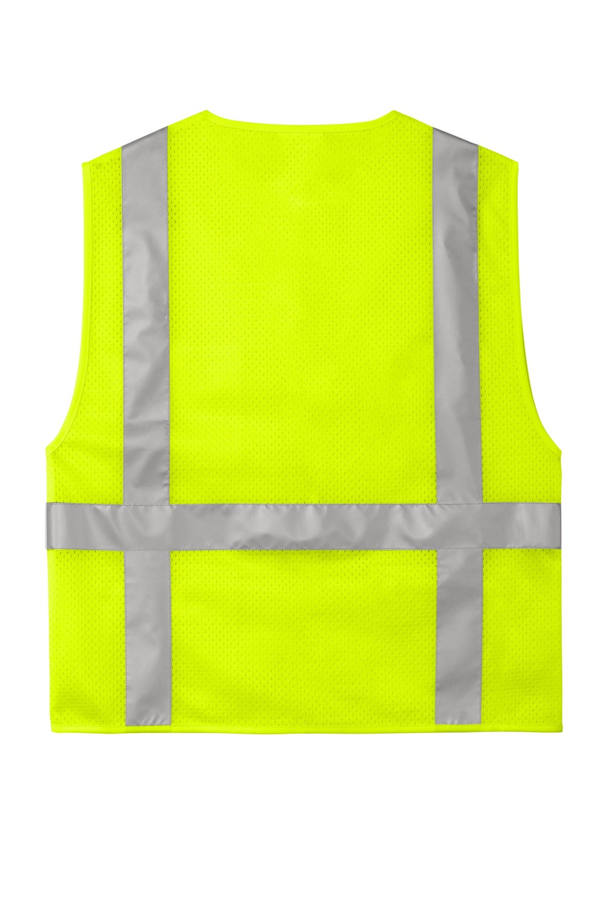 CornerStone® ANSI 107 Class 2 Mesh Six-Pocket Zippered Vest