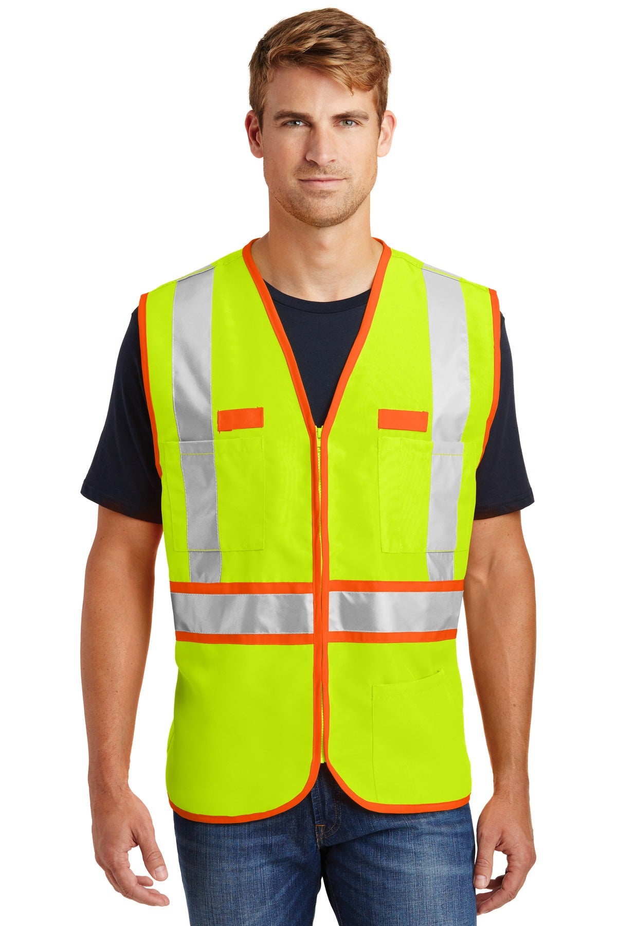 CornerStone® - ANSI 107 Class 2 Dual-Color Safety Vest