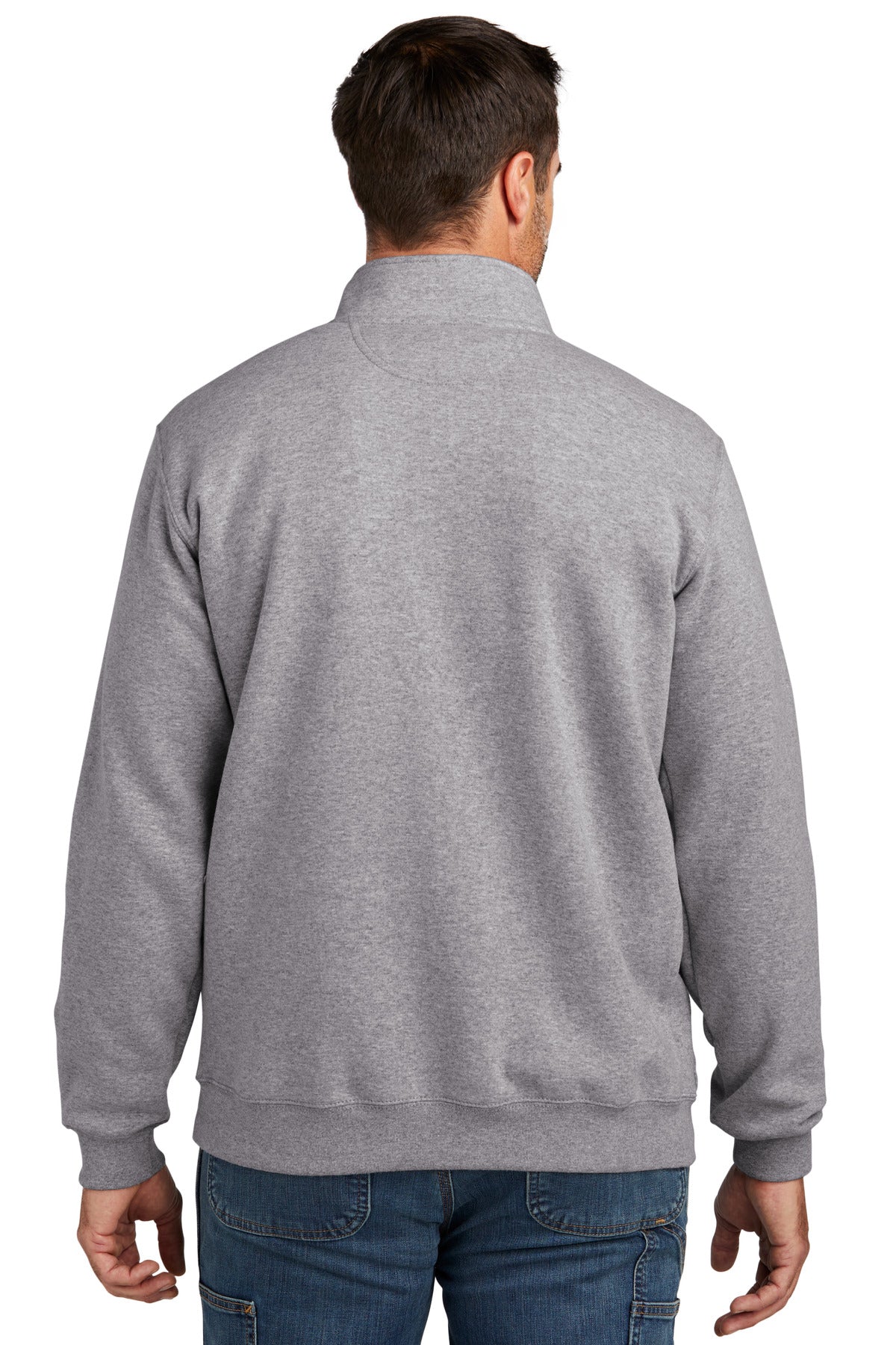 Carhartt® Midweight 1/4-Zip Mock Neck Sweatshirt