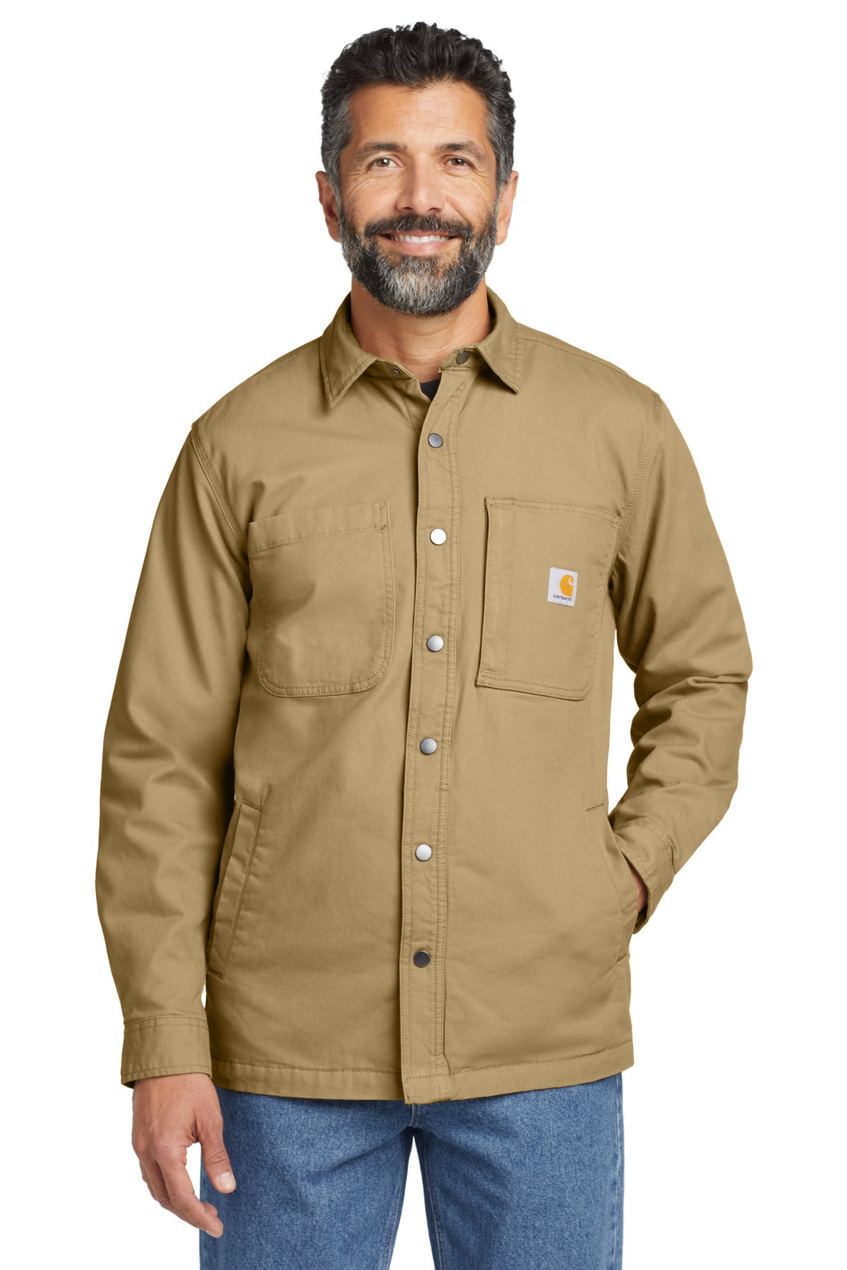 Carhartt® Rugged Flex® Fleece-Lined Shirt Jacket