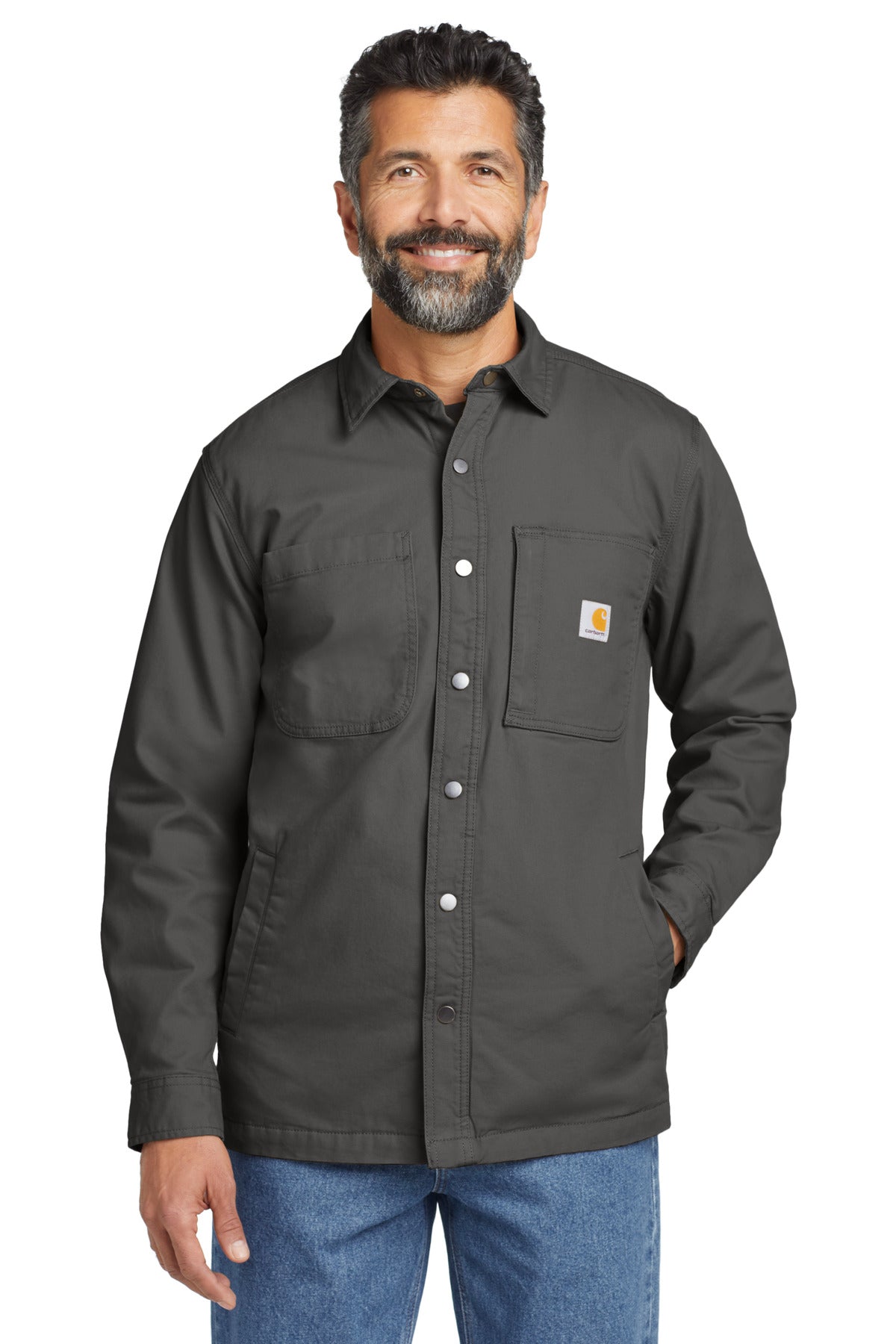 Carhartt® Rugged Flex® Fleece-Lined Shirt Jacket