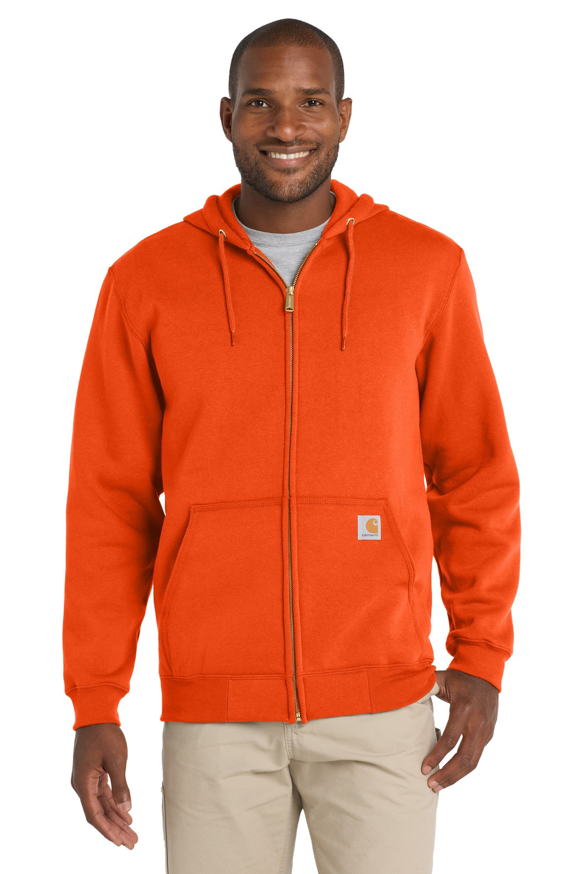 Carhartt® Midweight Hooded Zip-Front Sweatshirt