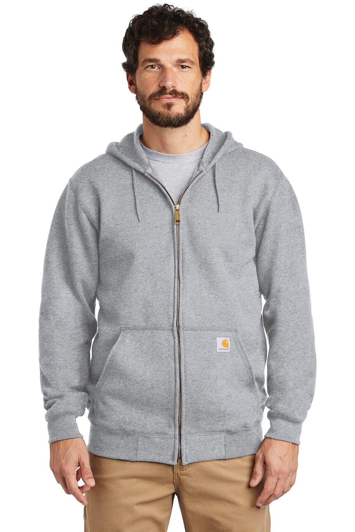 Carhartt® Midweight Hooded Zip-Front Sweatshirt