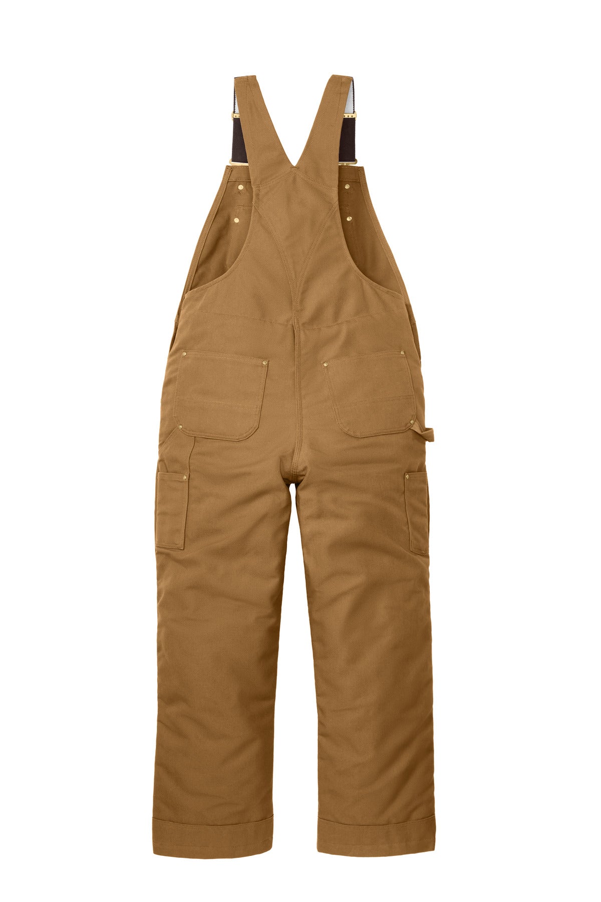 Carhartt® Short Firm Duck Insulated Bib Overalls