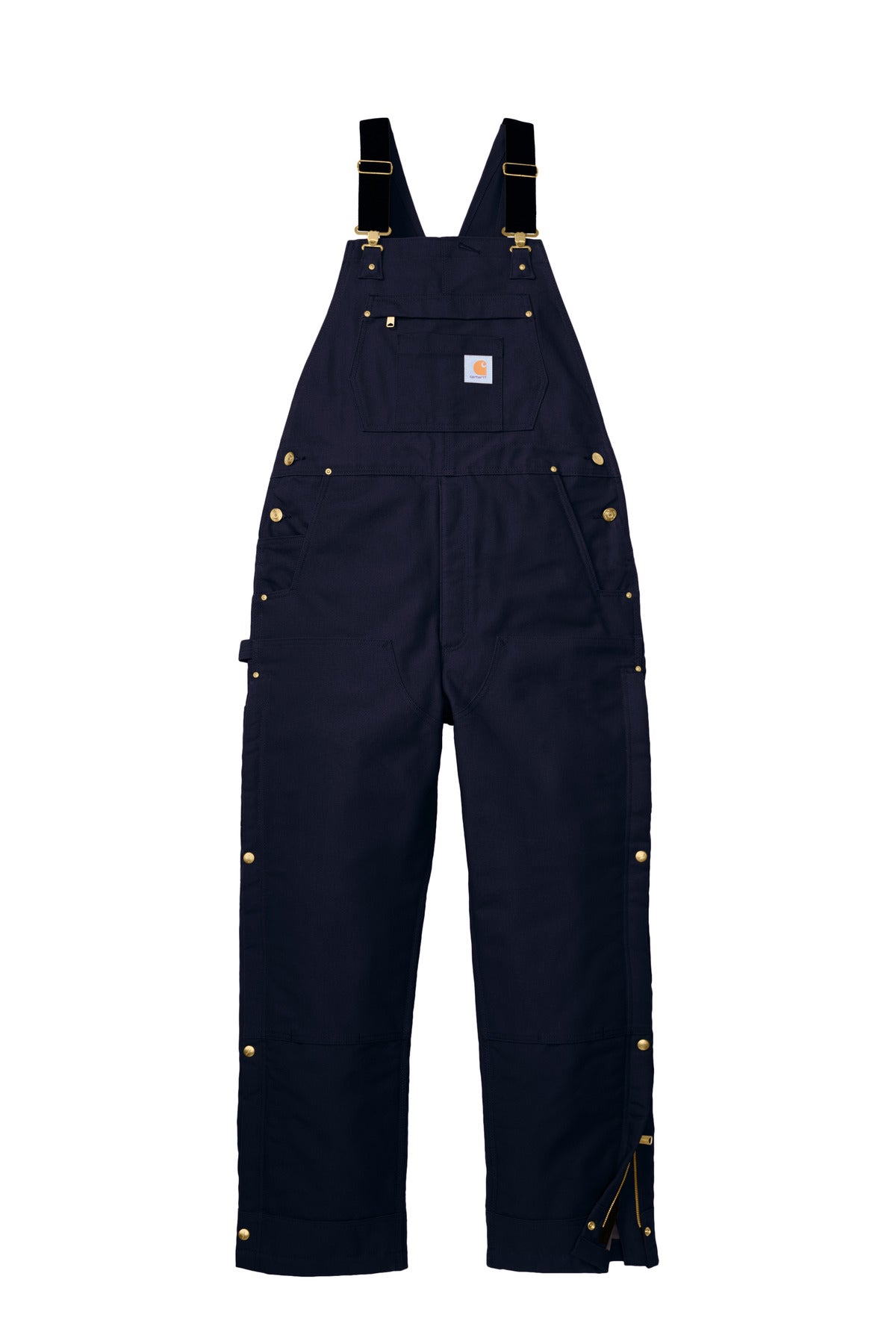 Carhartt® Short Firm Duck Insulated Bib Overalls