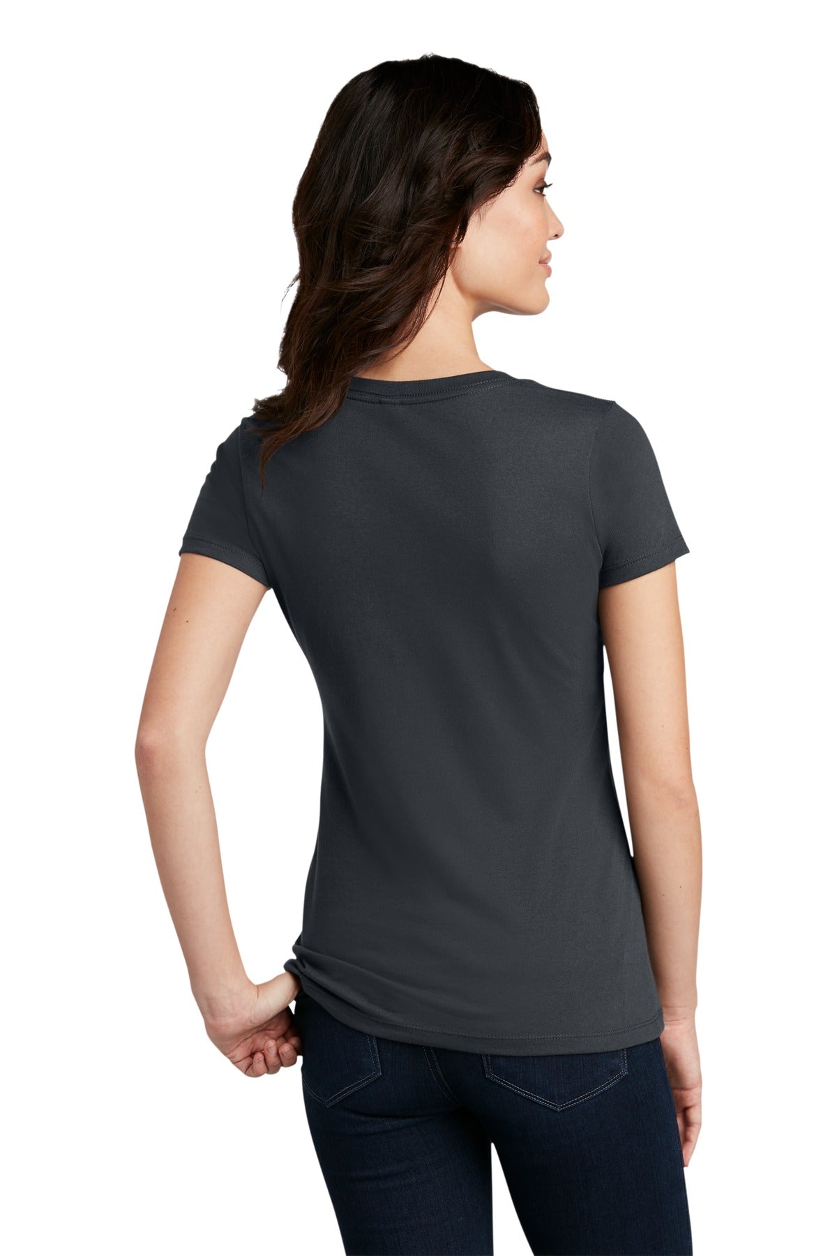 District® Women's Perfect Blend® CVC Tee (CORE COLORS)
