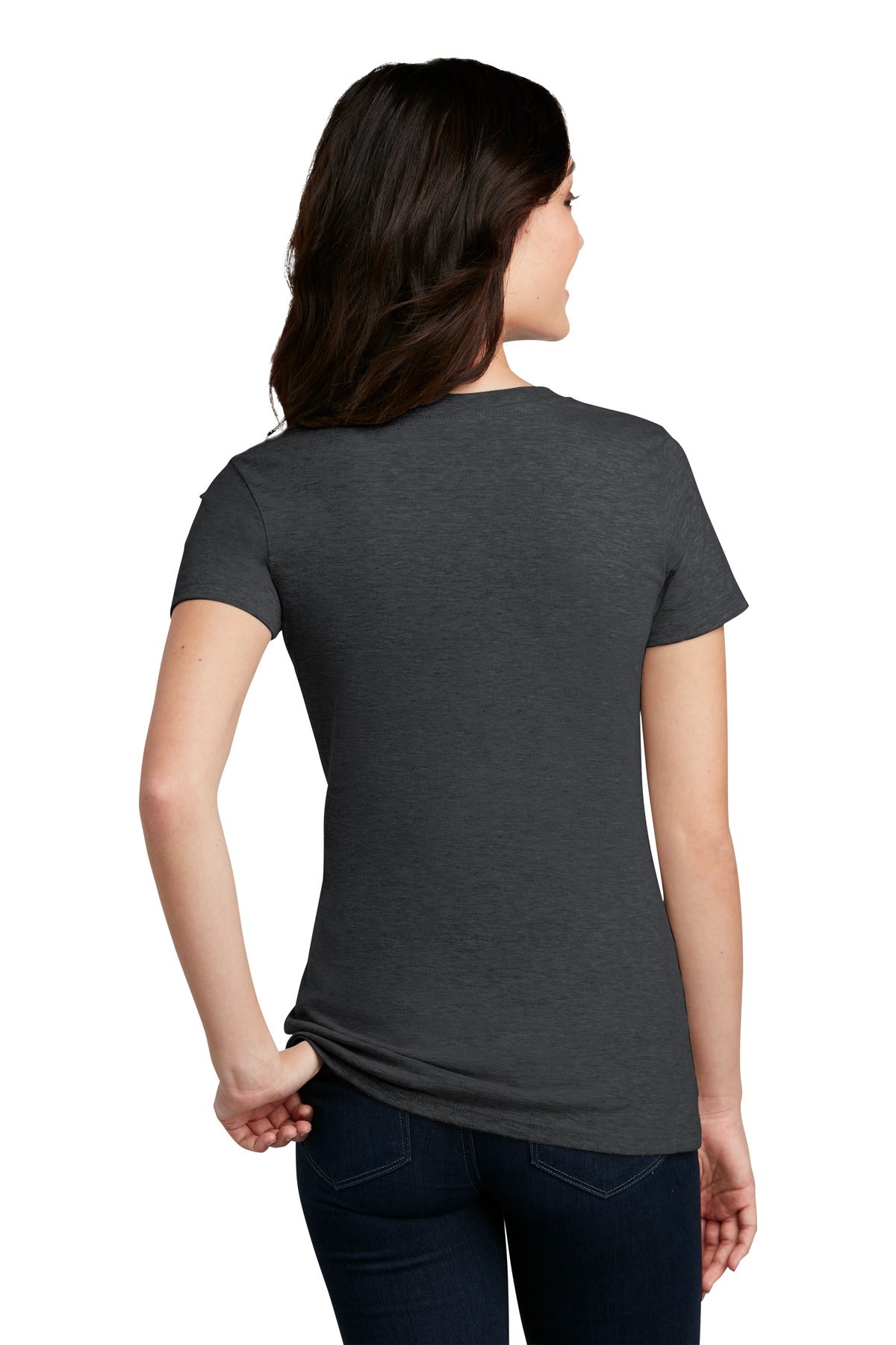 District® Women's Perfect Blend® CVC Tee (CORE COLORS)