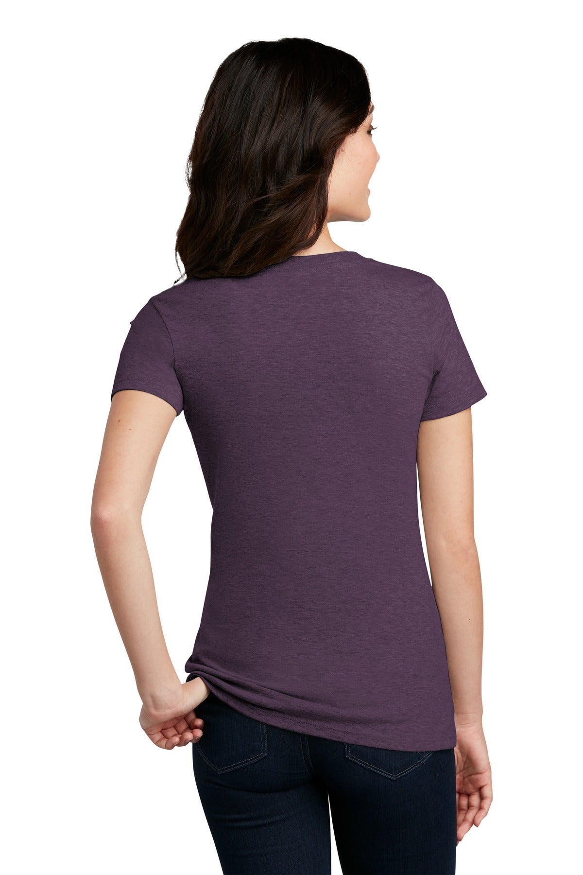 District® Women's Perfect Blend® CVC Tee (CORE COLORS)