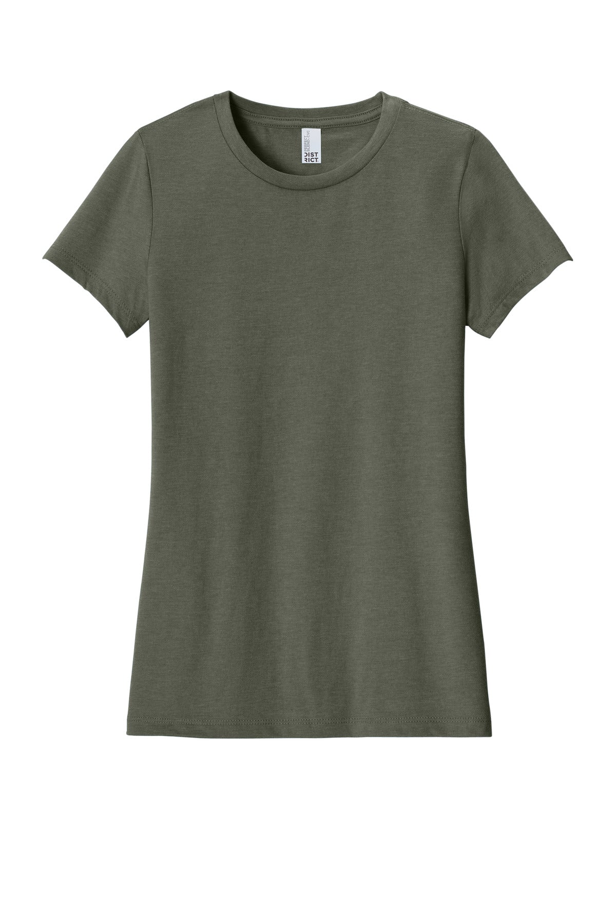 District® Women's Perfect Blend® CVC Tee (CORE COLORS)