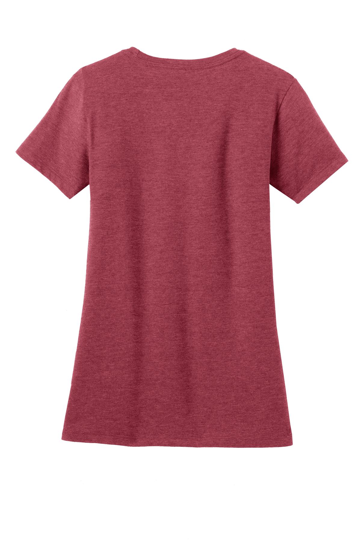 District® Women's Perfect Blend® CVC Tee (CORE COLORS)