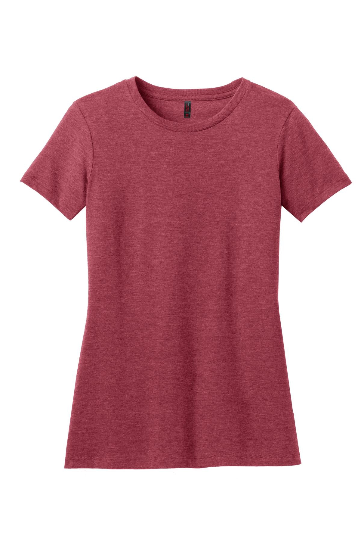 District® Women's Perfect Blend® CVC Tee (CORE COLORS)