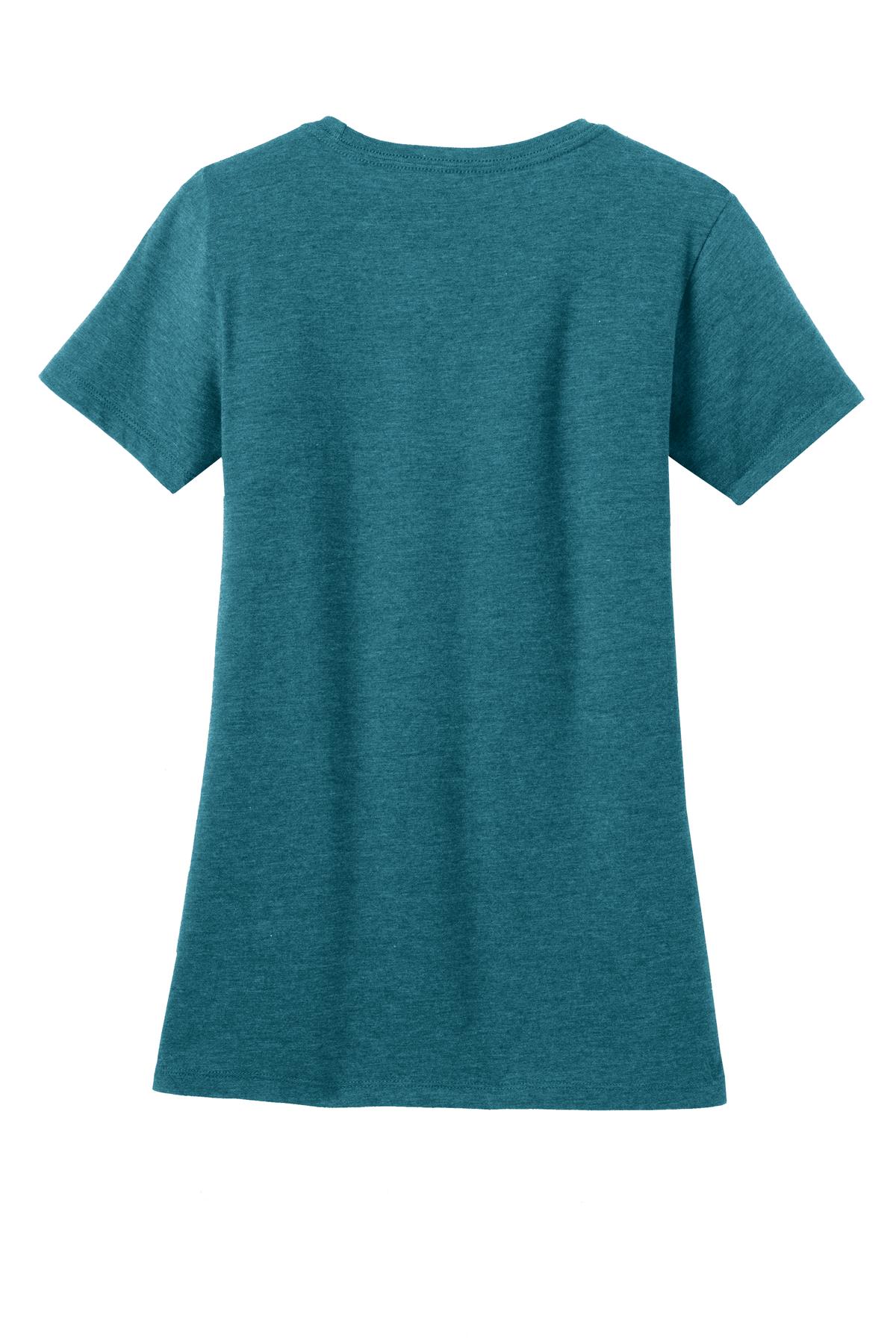 District® Women's Perfect Blend® CVC Tee (CORE COLORS)