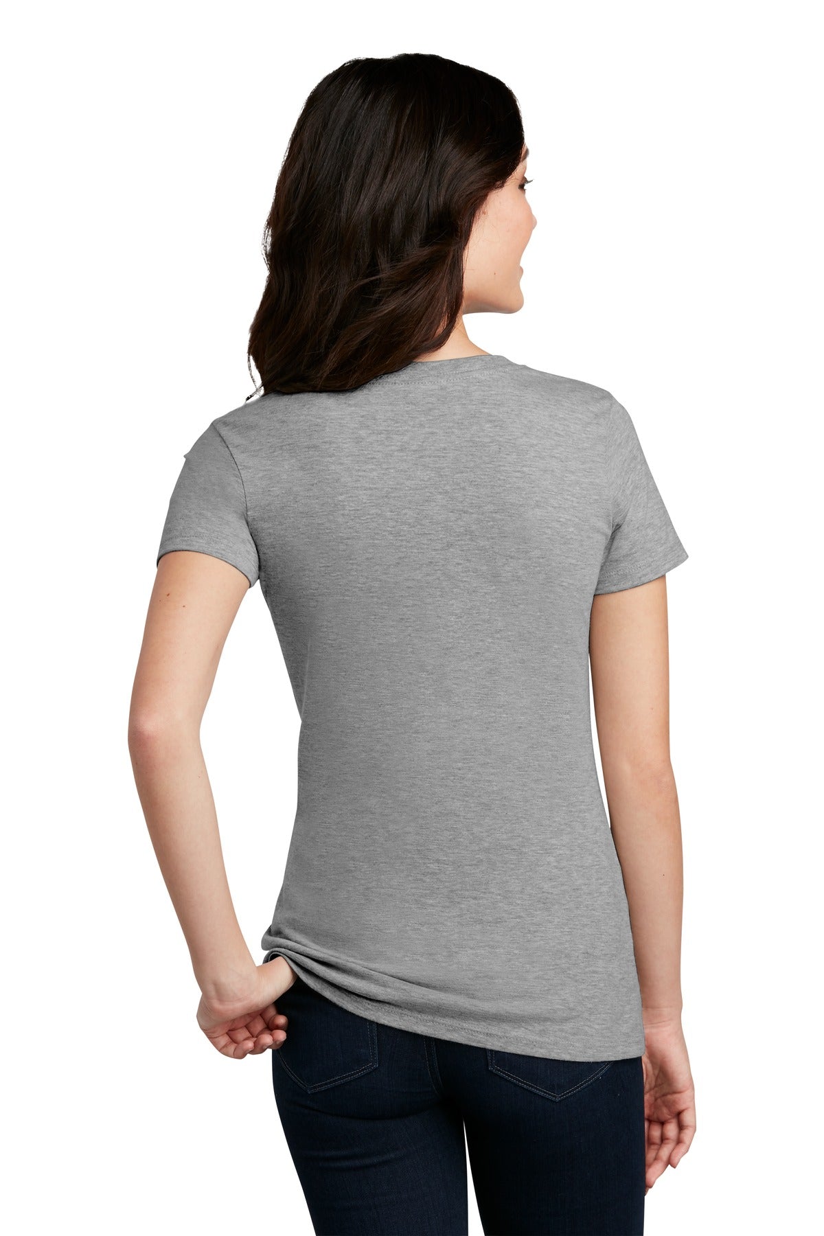 District® Women's Perfect Blend® CVC Tee (CORE COLORS)