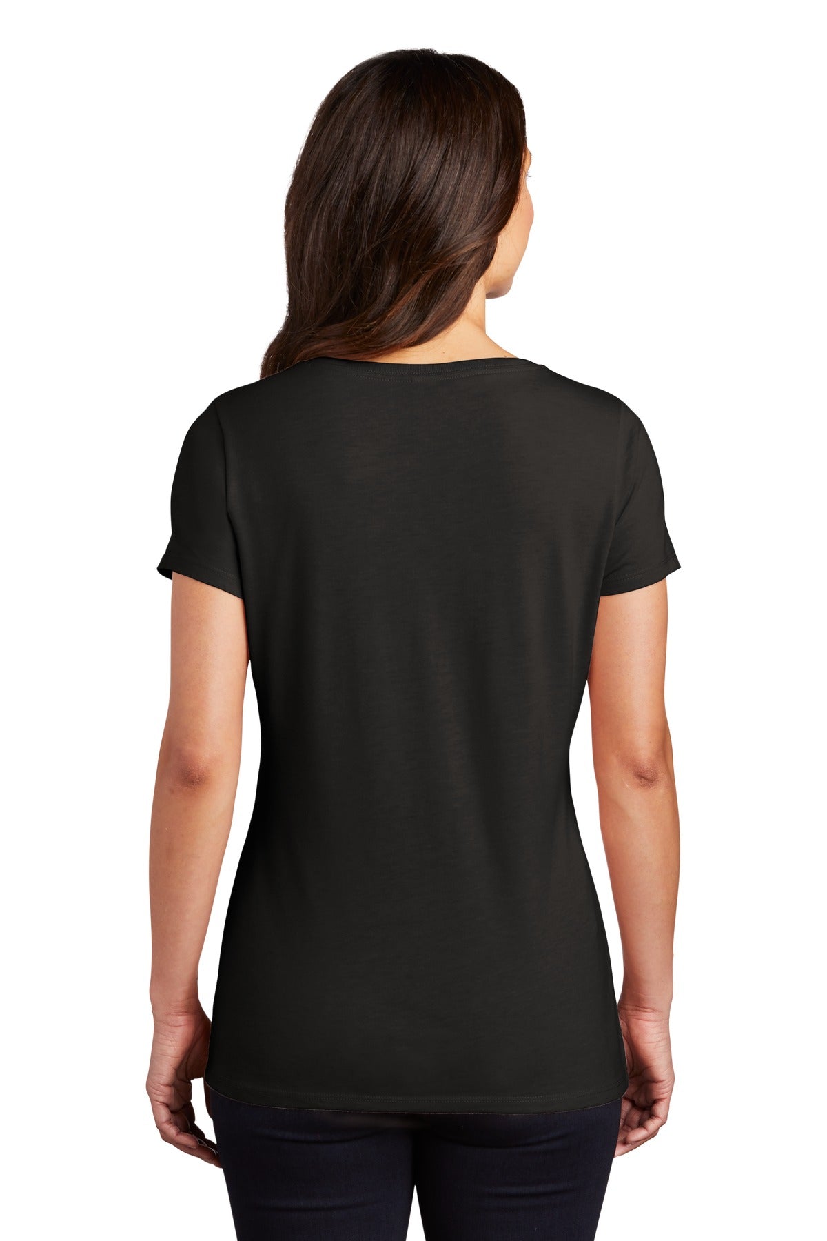 District® Women's Perfect Tri® V-Neck Tee (CORE COLORS)