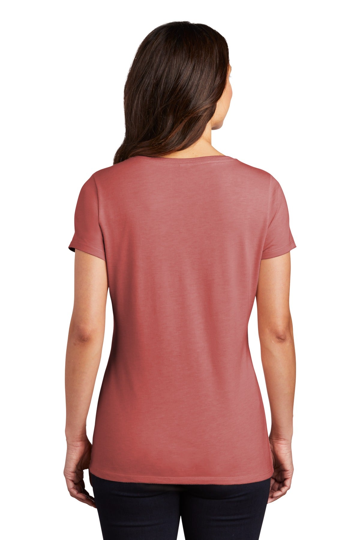District® Women's Perfect Tri® V-Neck Tee (CORE COLORS)