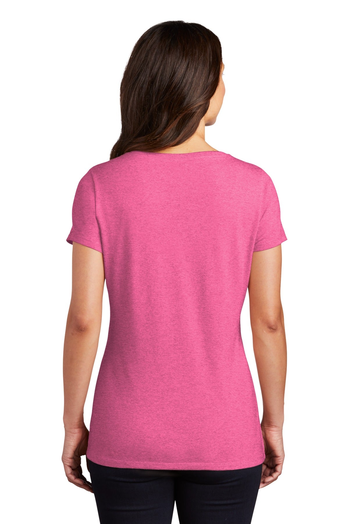 District® Women's Perfect Tri® V-Neck Tee (CORE COLORS)