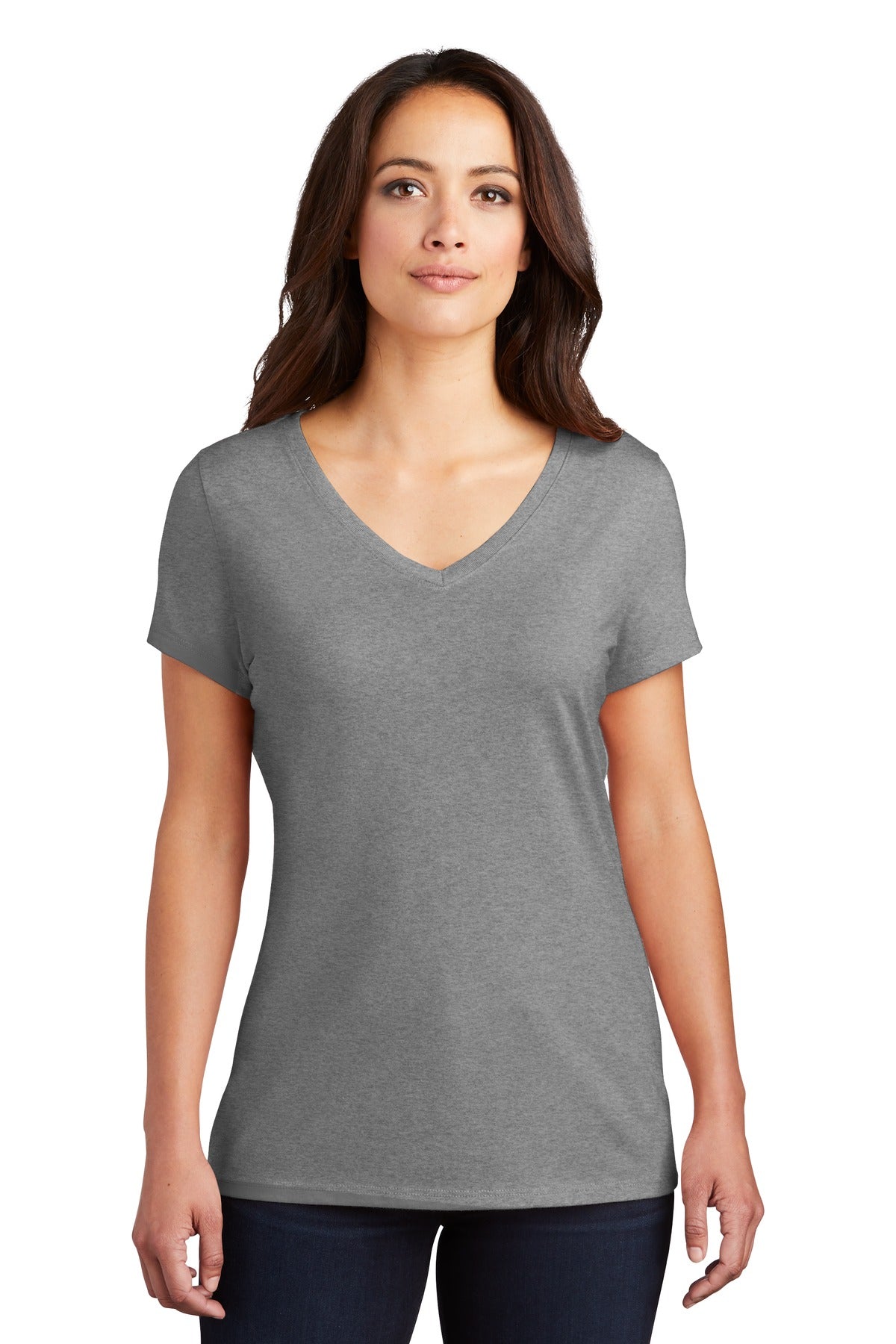 District® Women's Perfect Tri® V-Neck Tee (CORE COLORS)