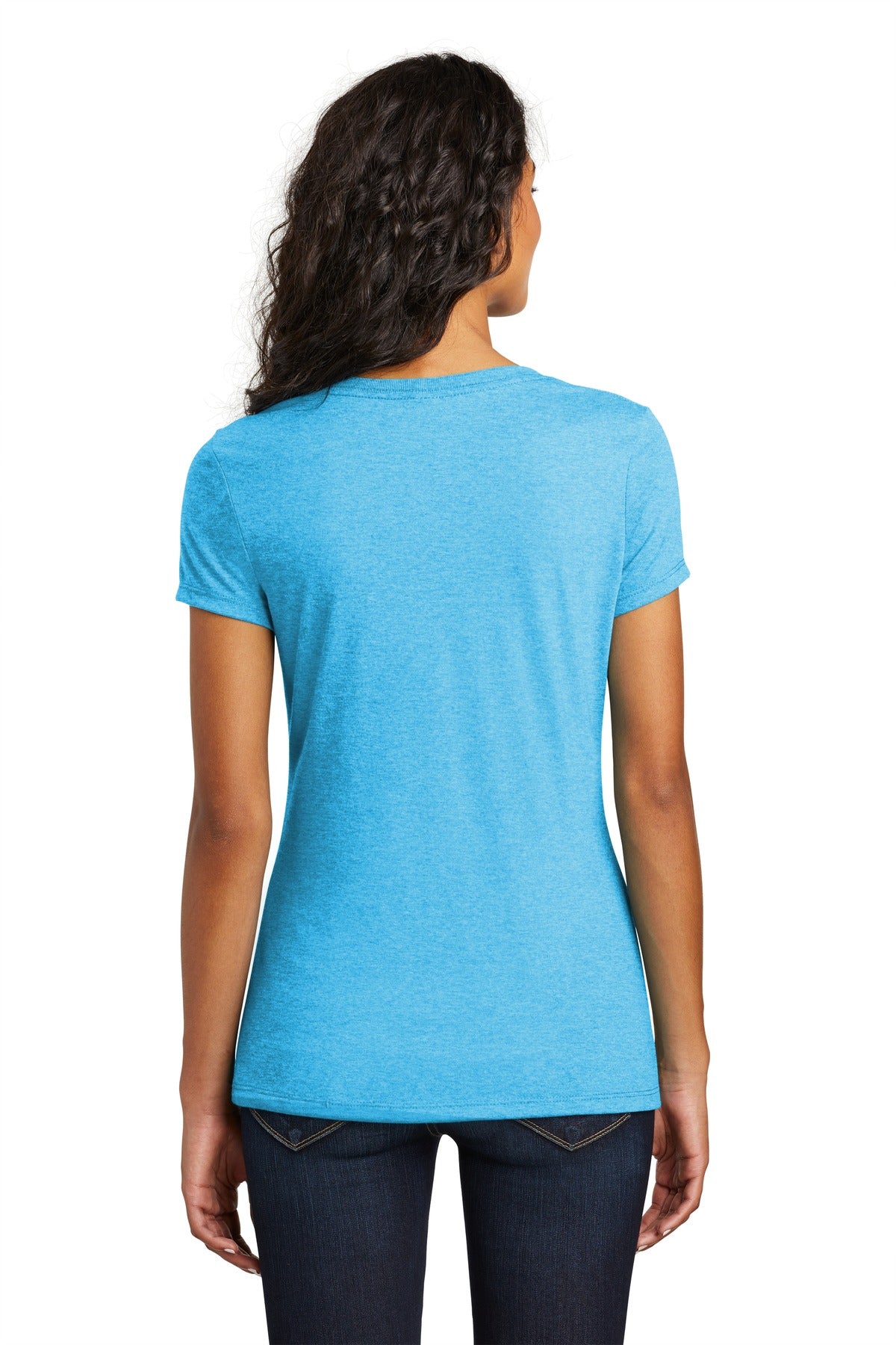 District® Women's Perfect Tri® V-Neck Tee (CORE COLORS)