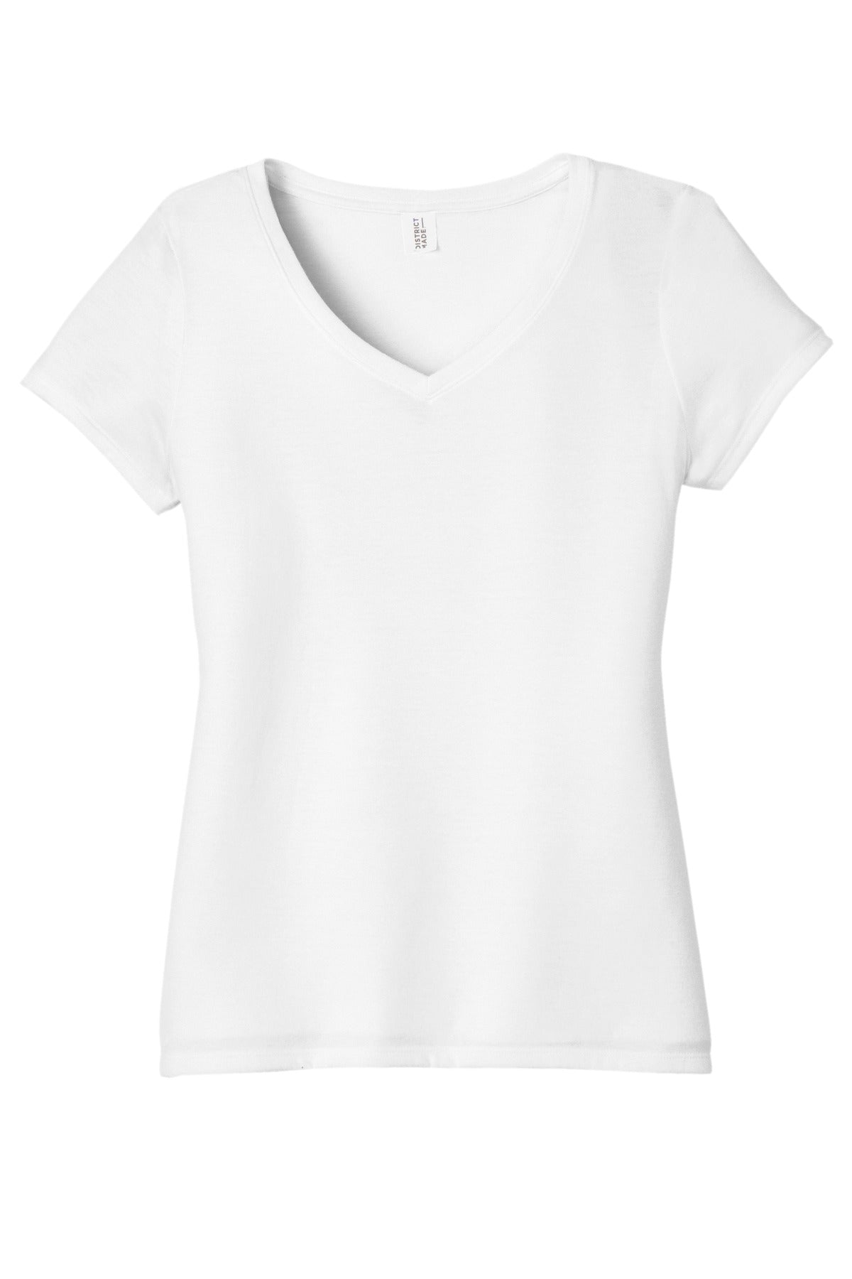 District® Women's Perfect Tri® V-Neck Tee (CORE COLORS)
