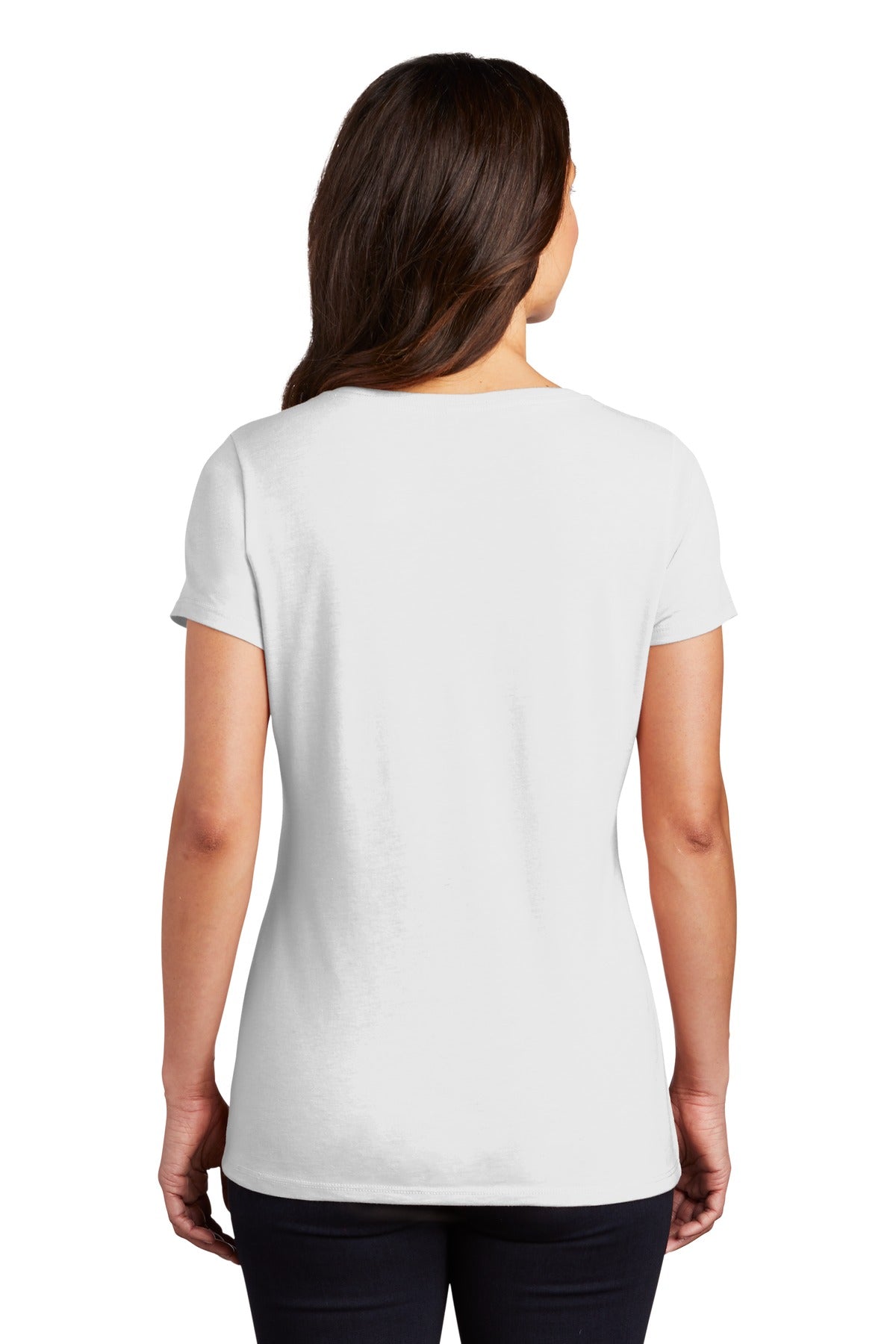 District® Women's Perfect Tri® V-Neck Tee (CORE COLORS)