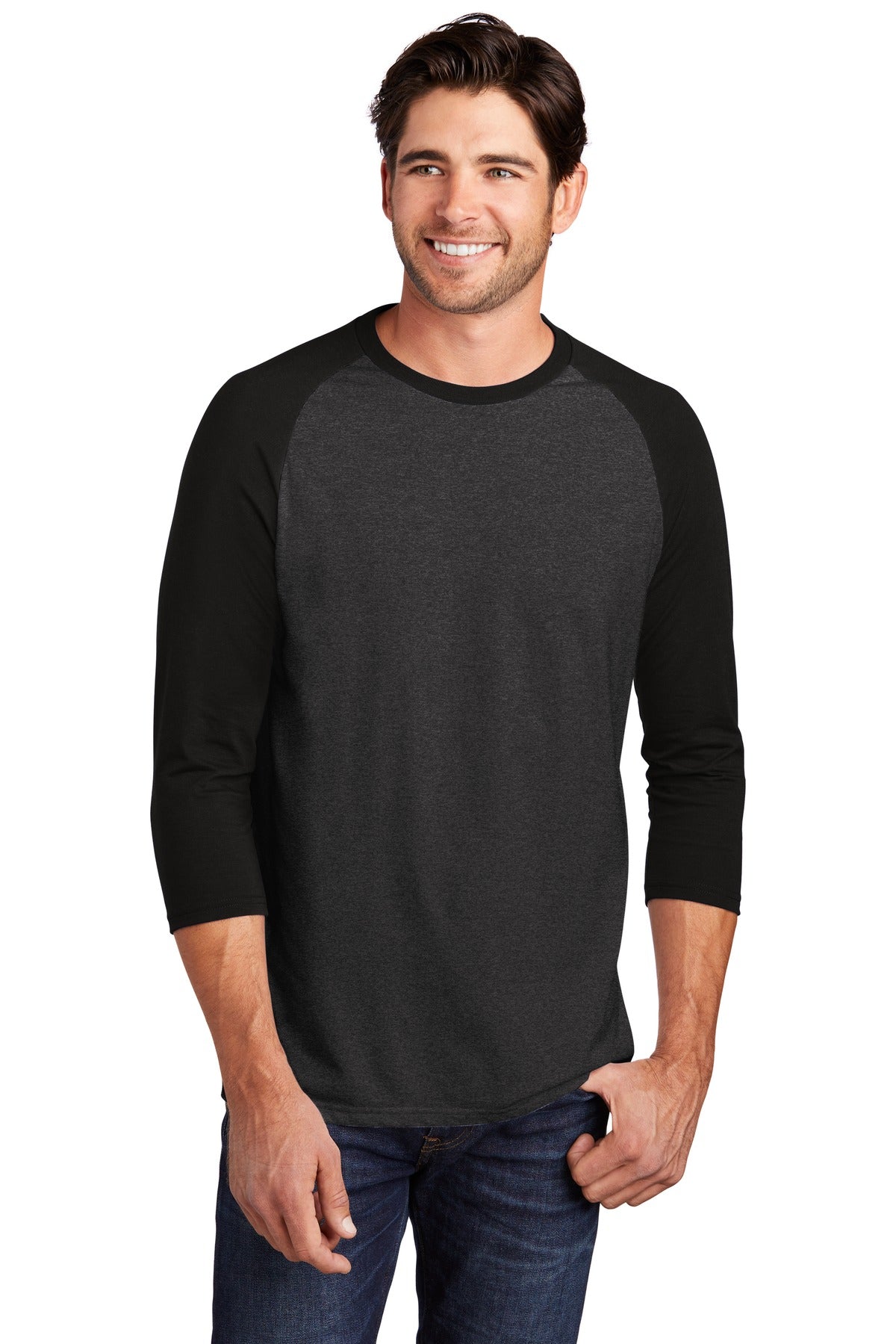 District® Perfect Tri® 3/4-Sleeve Raglan