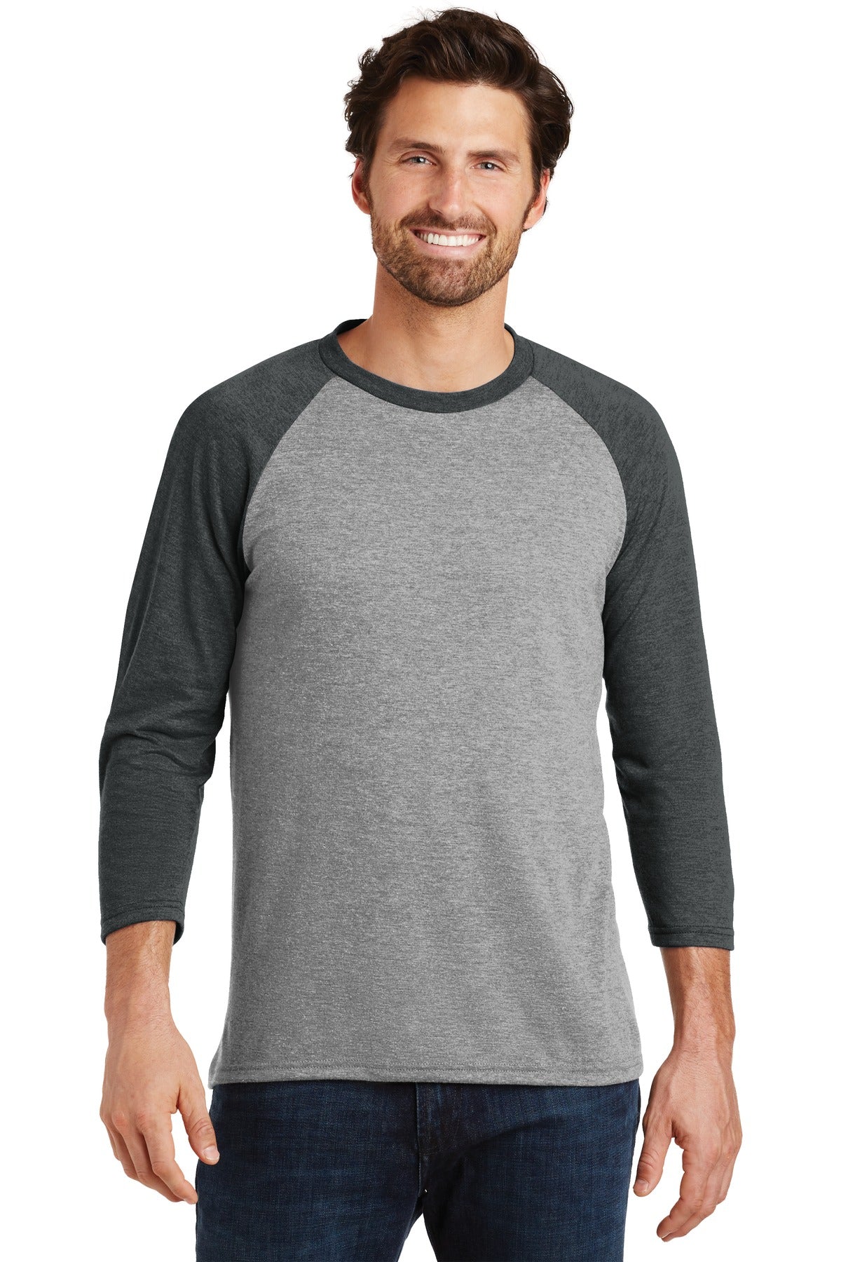 District® Perfect Tri® 3/4-Sleeve Raglan
