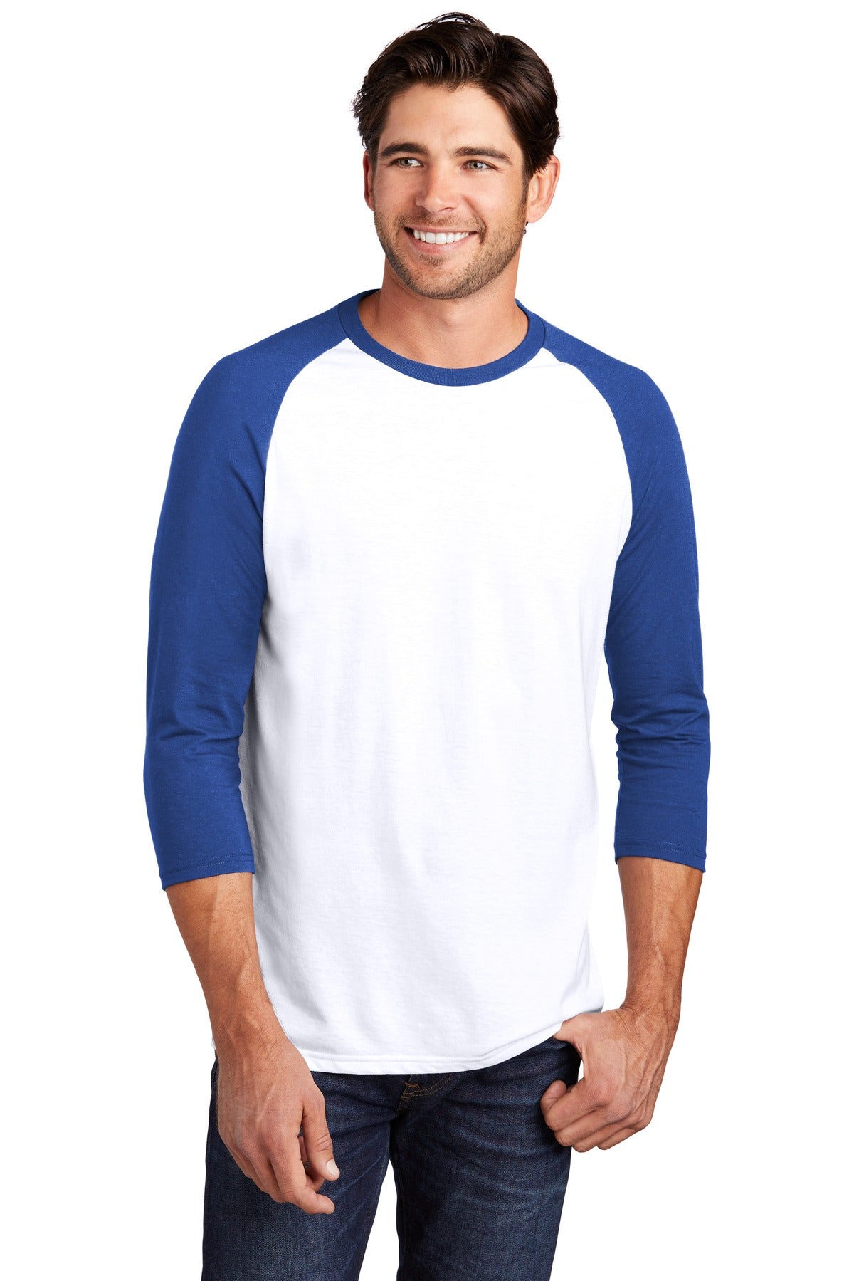 District® Perfect Tri® 3/4-Sleeve Raglan