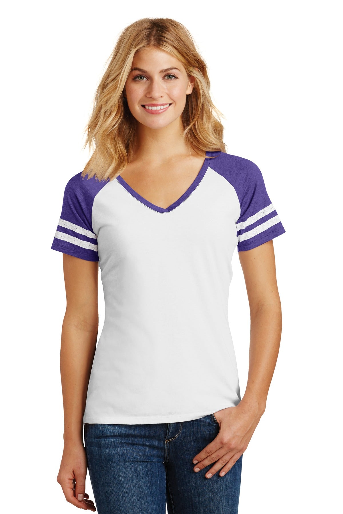 District® Women's Game V-Neck Tee