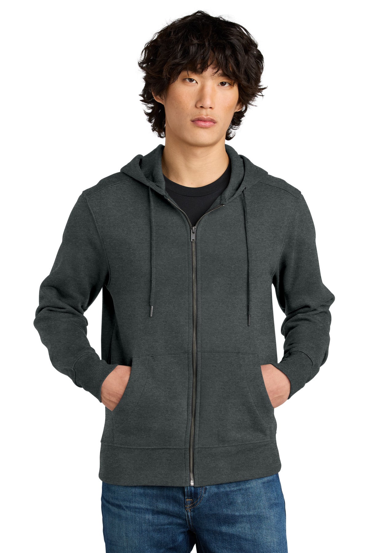 District® Perfect Weight® Fleece Full-Zip Hoodie