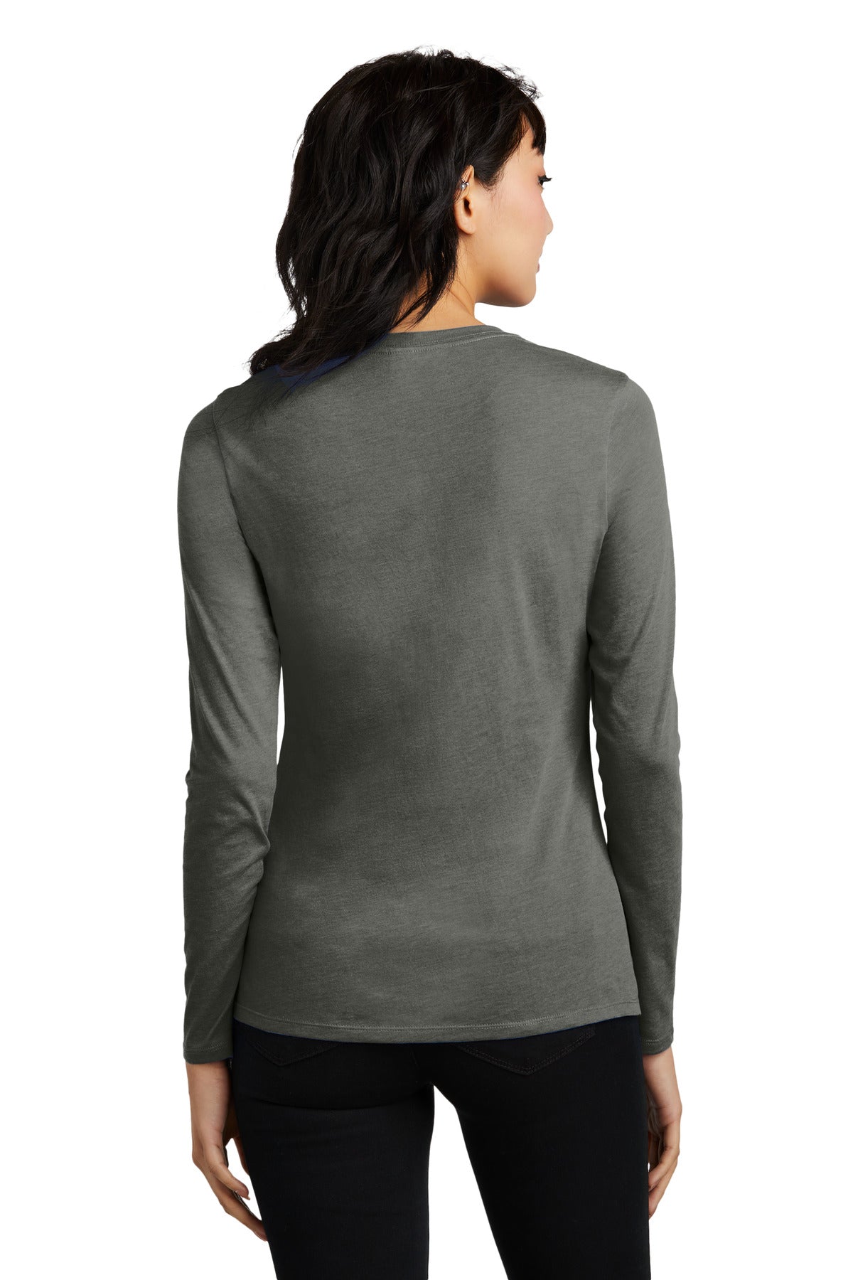 District® Women's Perfect Blend® CVC Long Sleeve Tee
