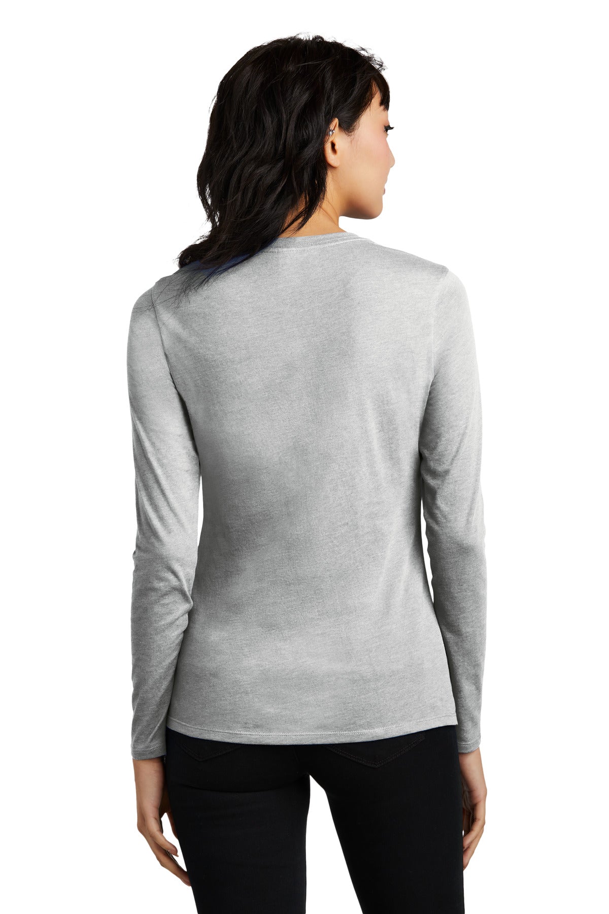 District® Women's Perfect Blend® CVC Long Sleeve Tee