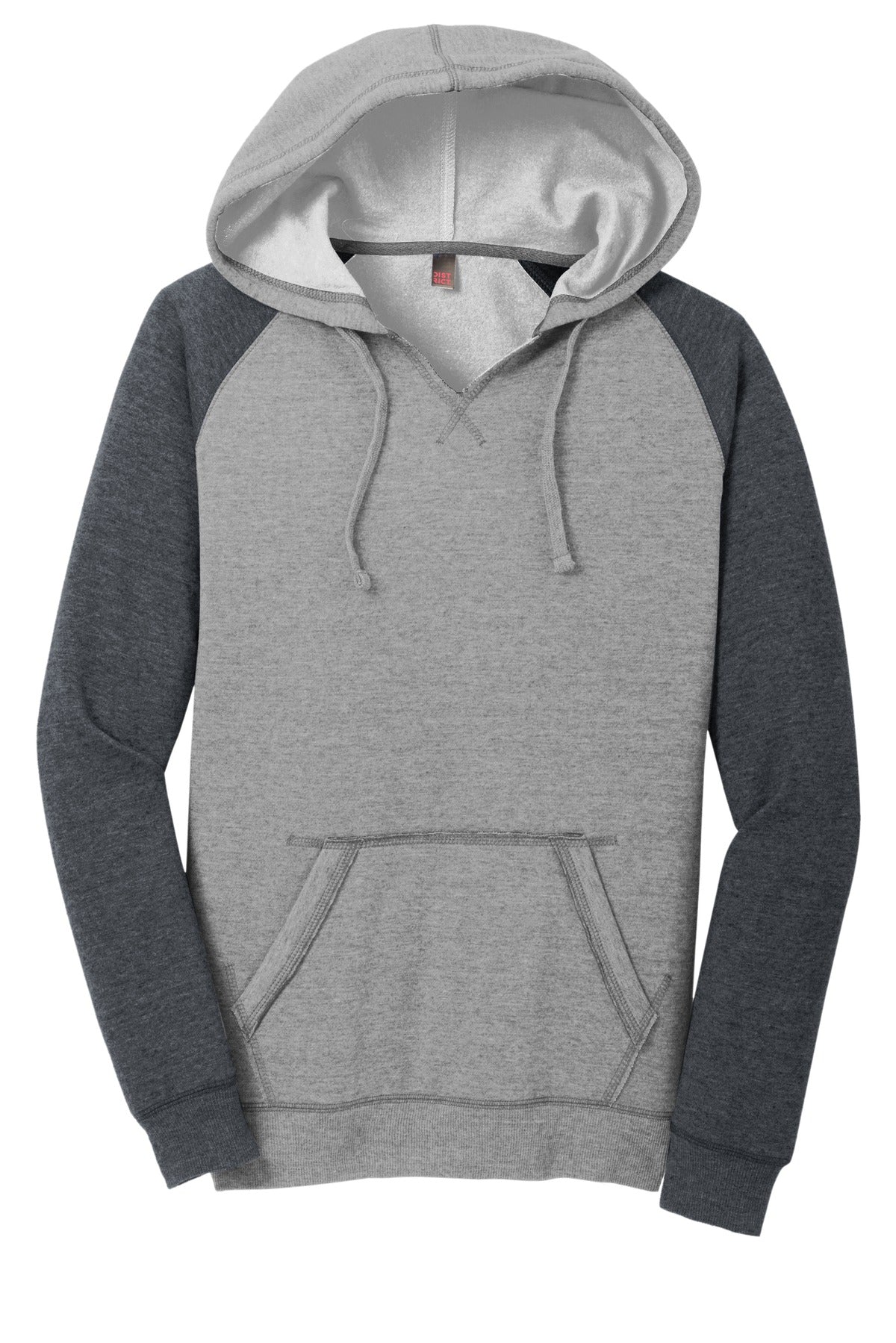 District® Women's Lightweight Fleece Raglan Hoodie