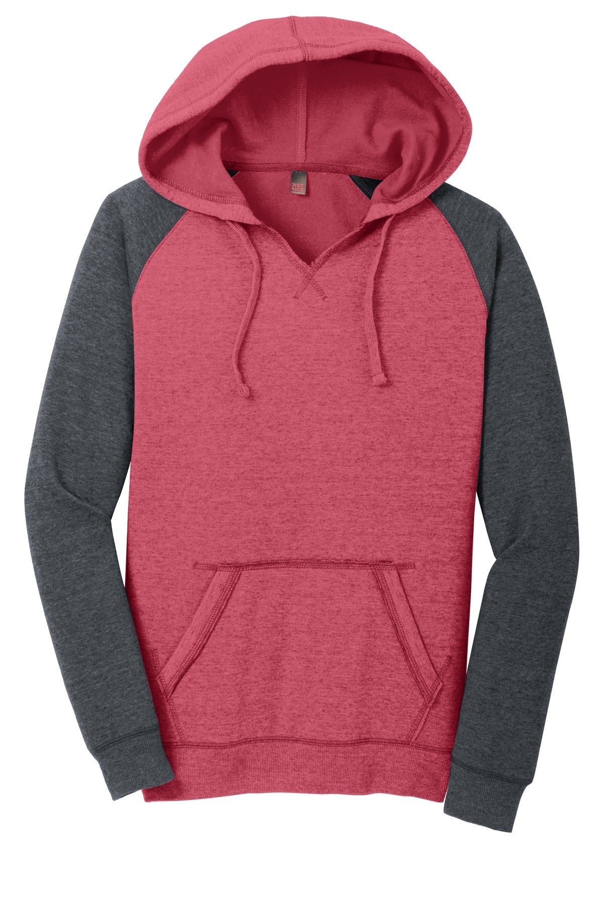 District® Women's Lightweight Fleece Raglan Hoodie
