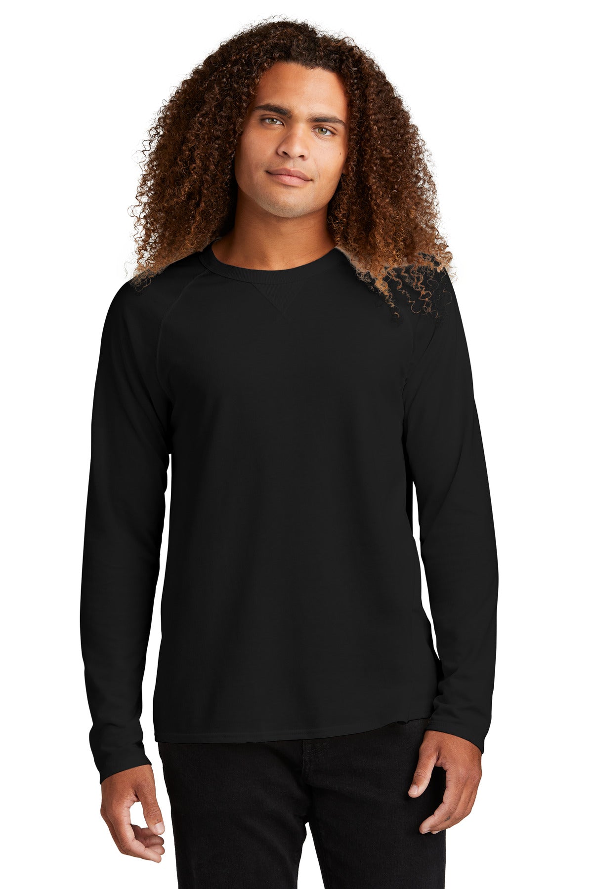 District® Featherweight French Terry Long Sleeve Crewneck