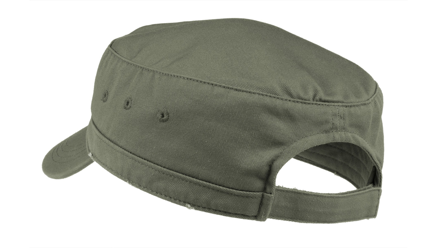 District® Distressed Military Hat