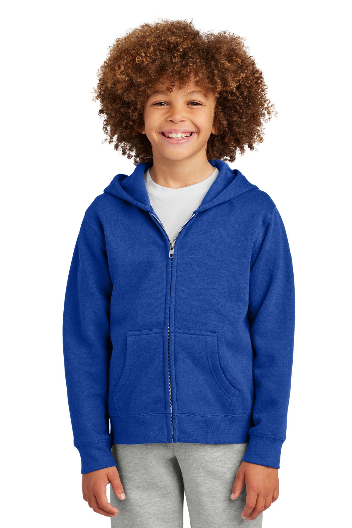District® Youth V.I.T. Fleece Full-Zip Hoodie