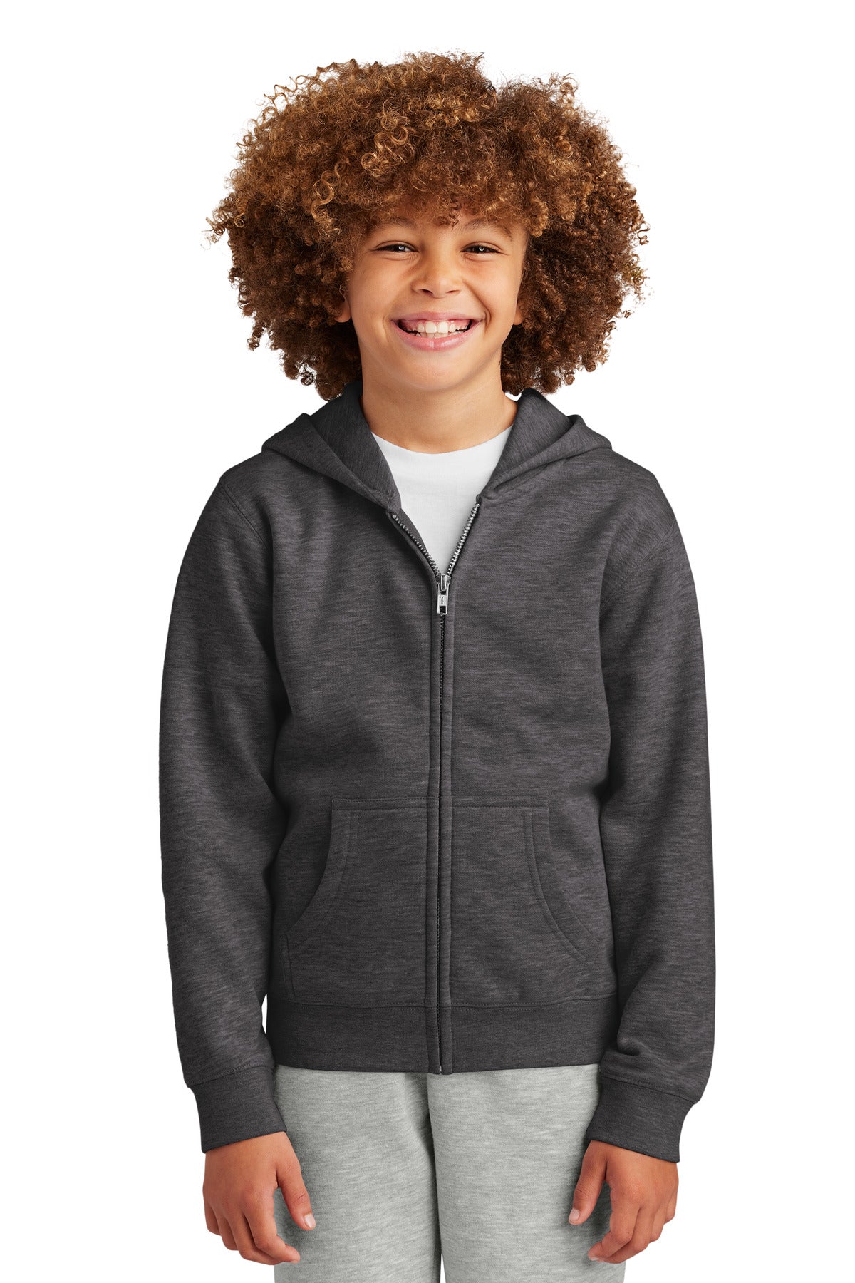 District® Youth V.I.T. Fleece Full-Zip Hoodie