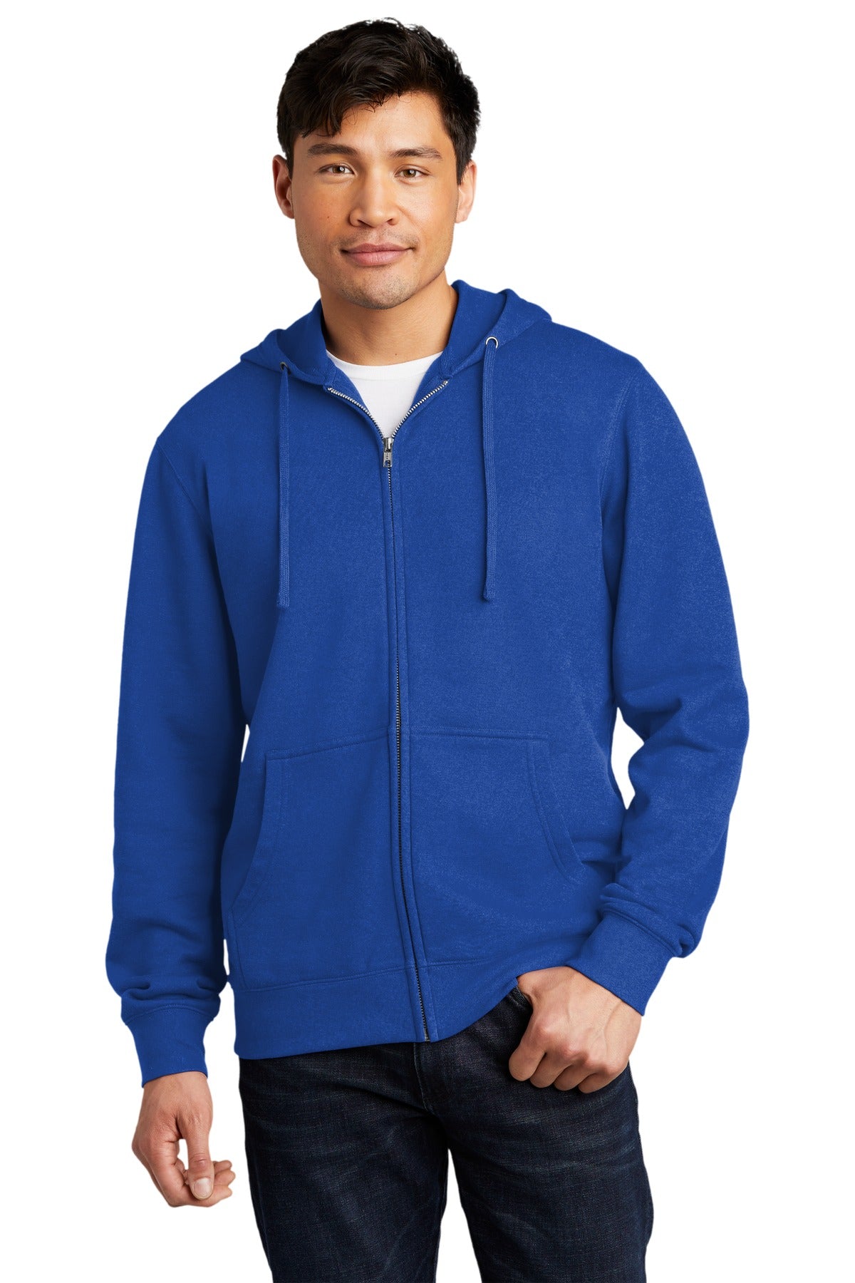 District® V.I.T.Fleece Full-Zip Hoodie (CORE COLORS)